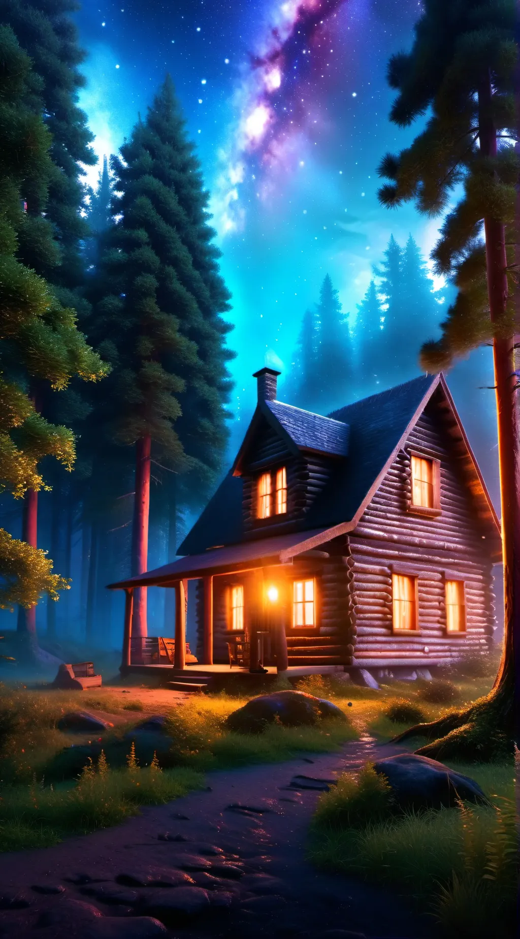 ai character: Mha trip  background