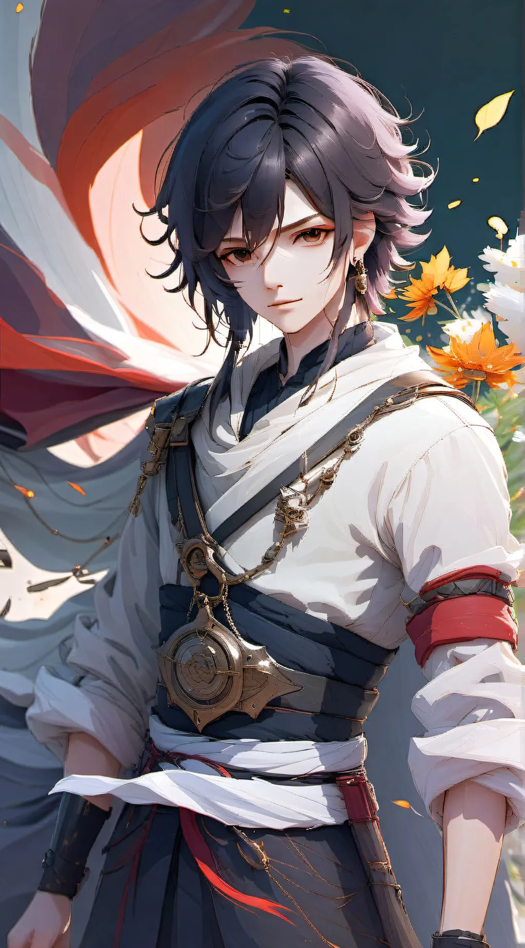 ai character: Mad background