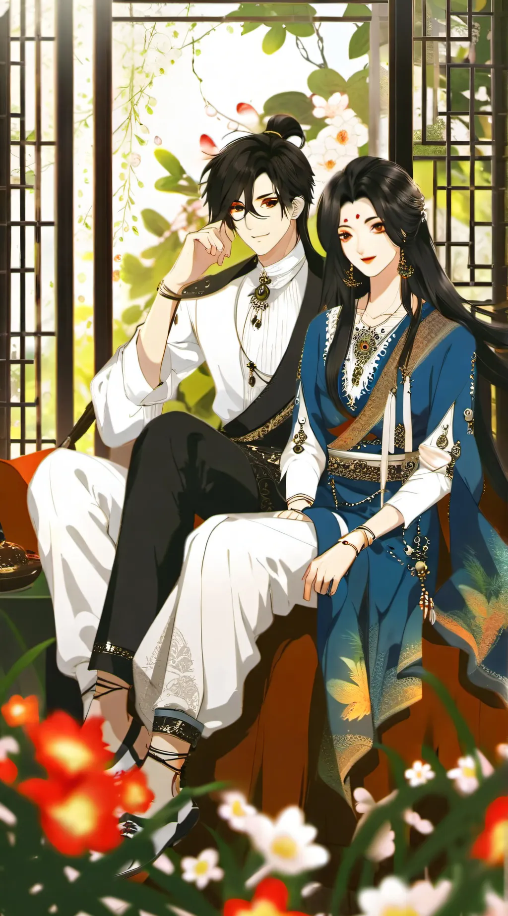 ai character: Mia and Jake background