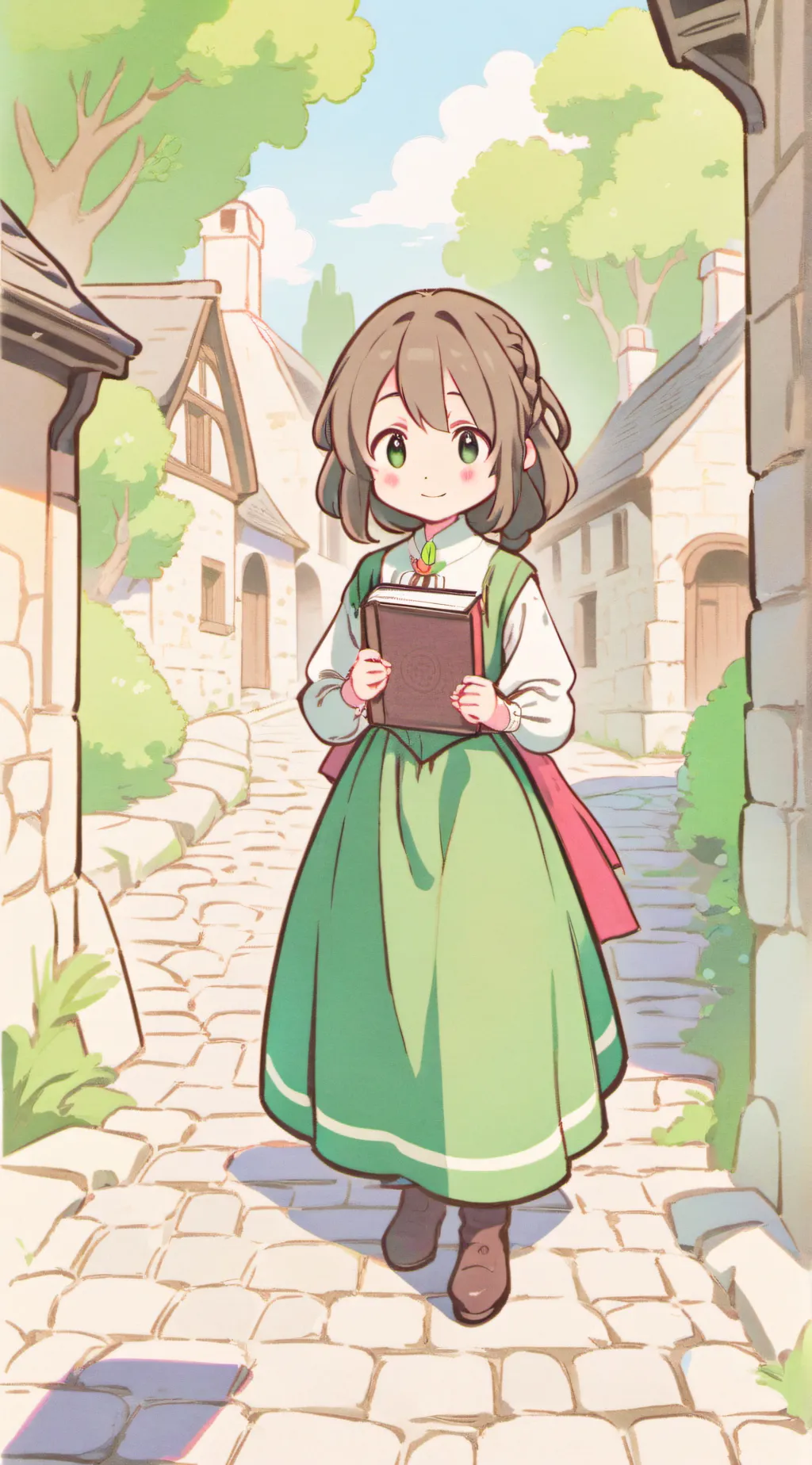 ai character: Loren  background