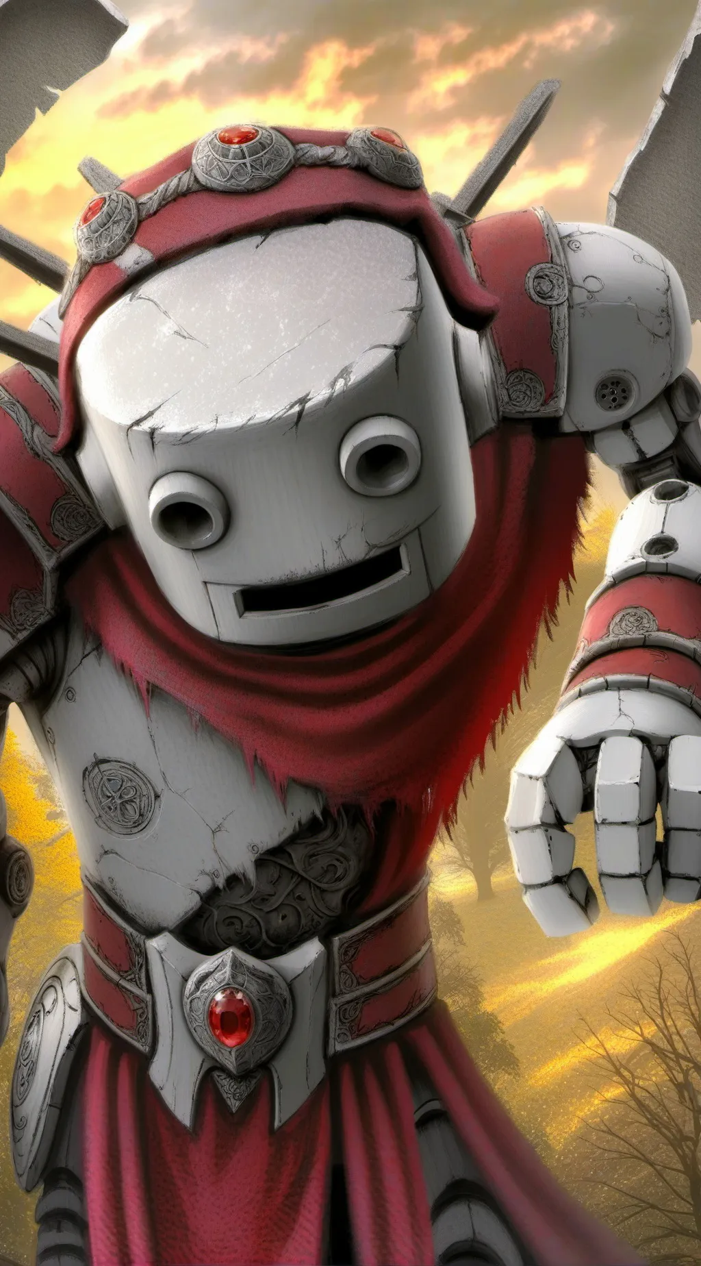 ai character: TEST background