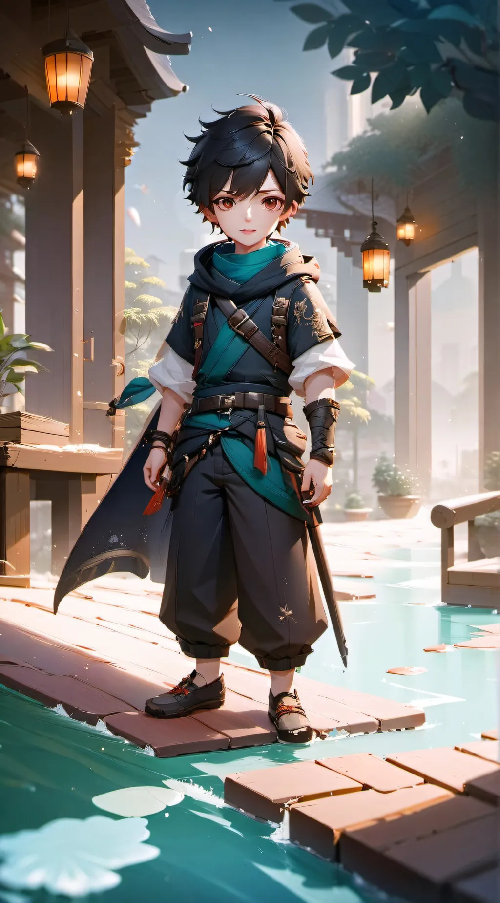 ai character: hazbin hotel  background