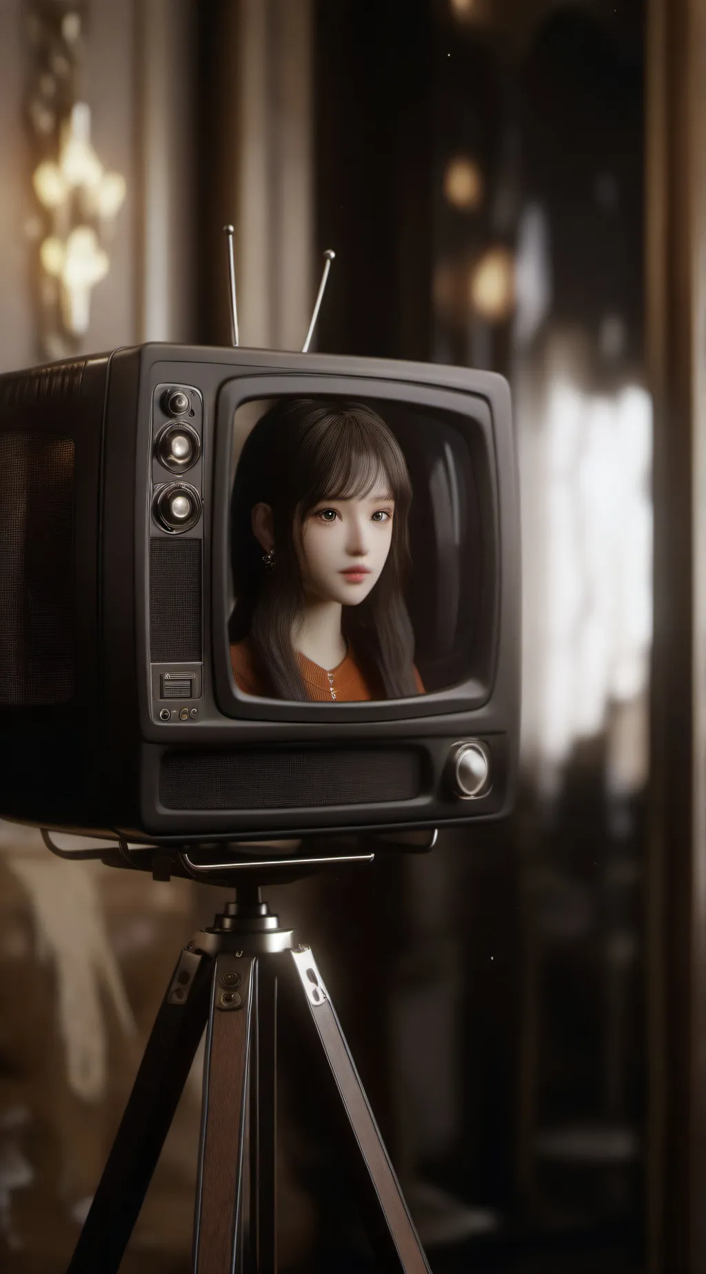 ai character: vee background