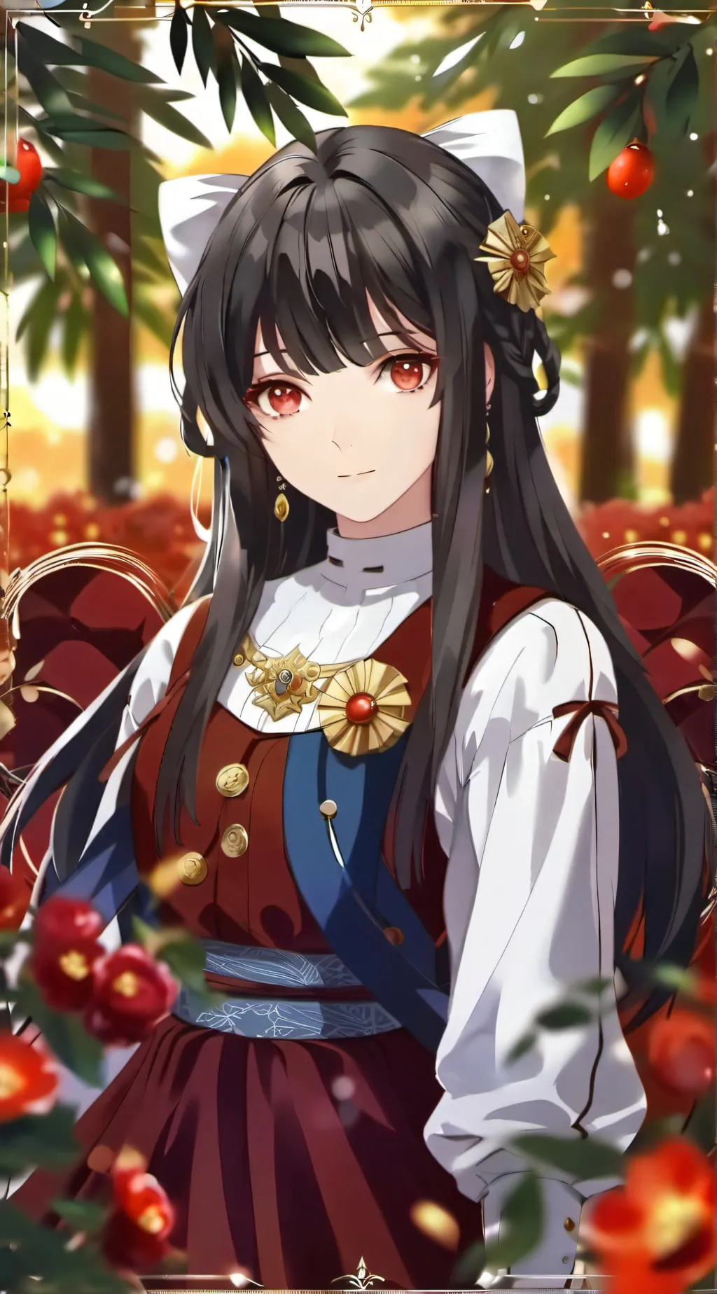 ai character: Кара background