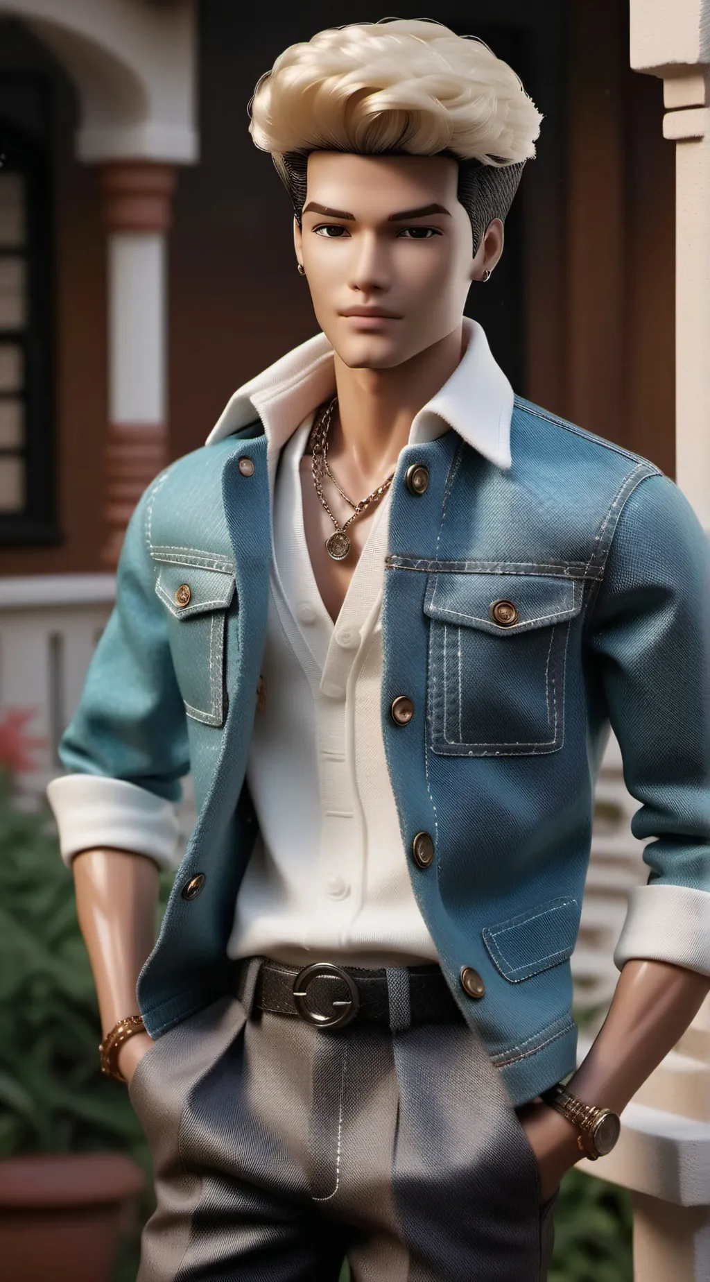 ai character: ken background