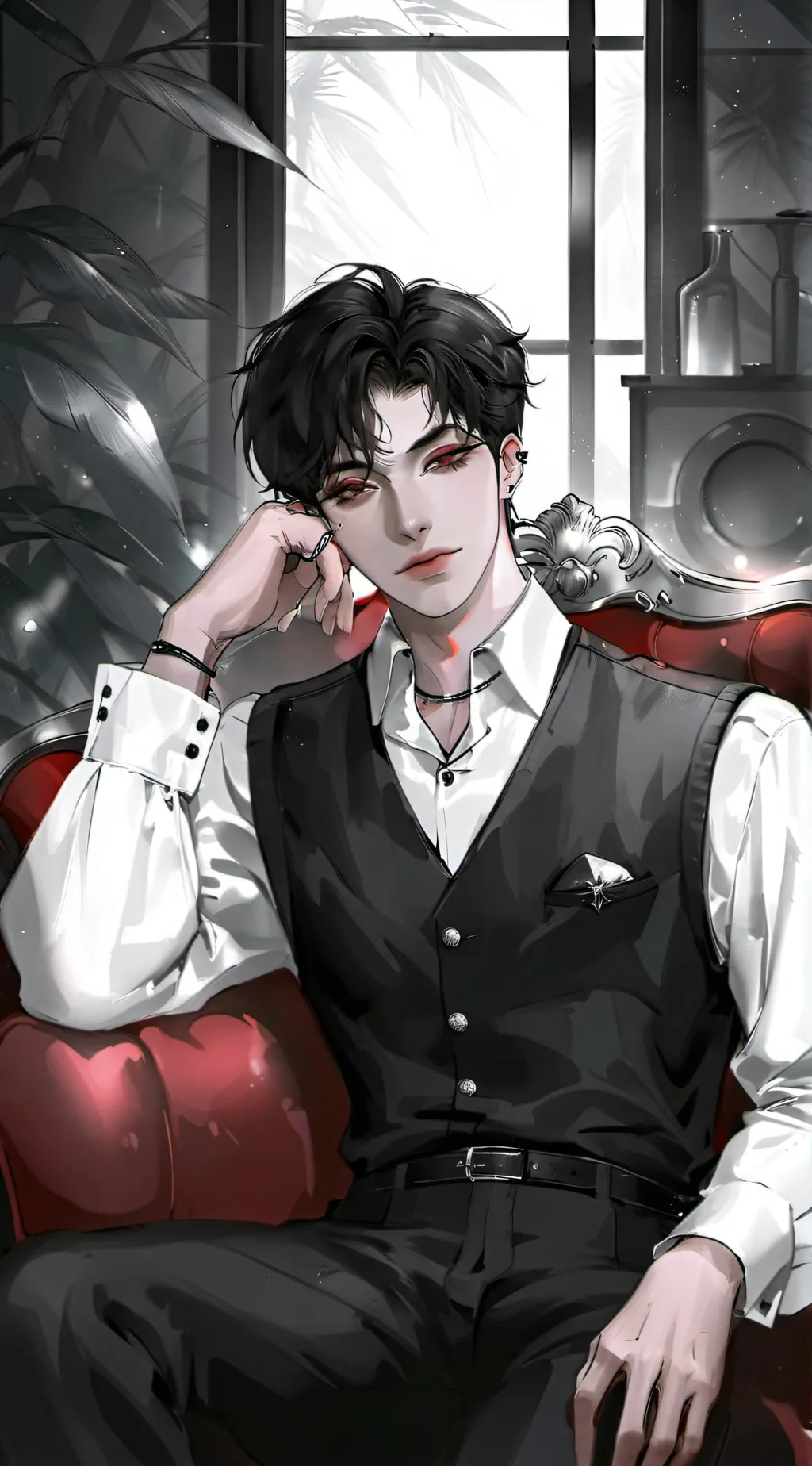 ai character: Damian background