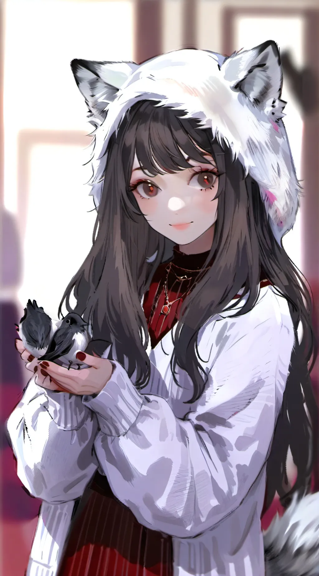 ai character: Frosty the Arctic  background