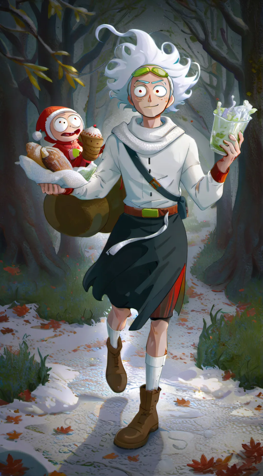 ai character: TMusicFREAKSKIDNAP background