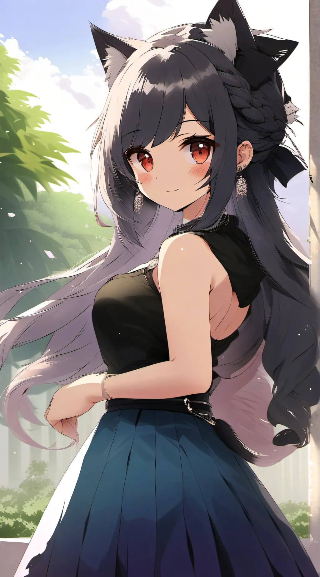 ai character: Katlin background