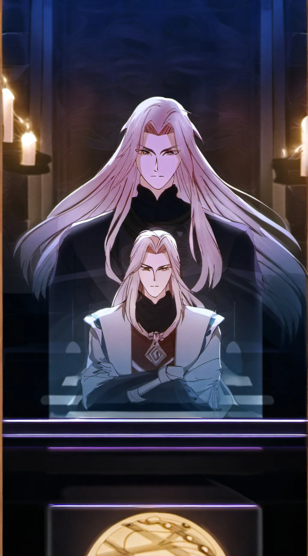 ai character: eros demon god  background