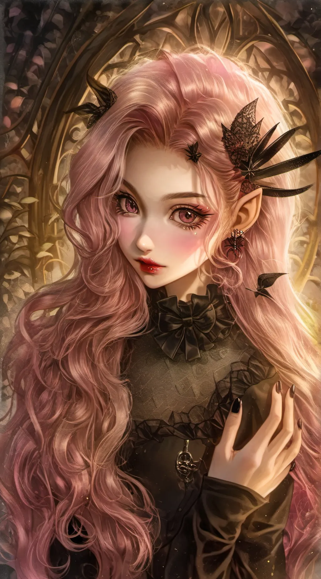 ai character: Lady the hedghog  background