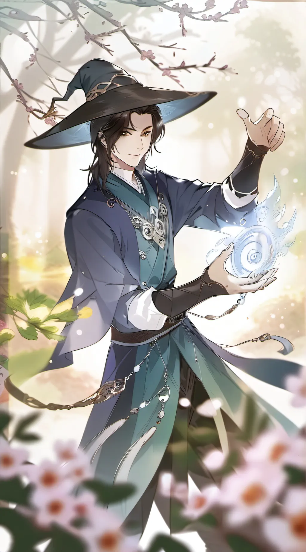 ai character: Caelum background