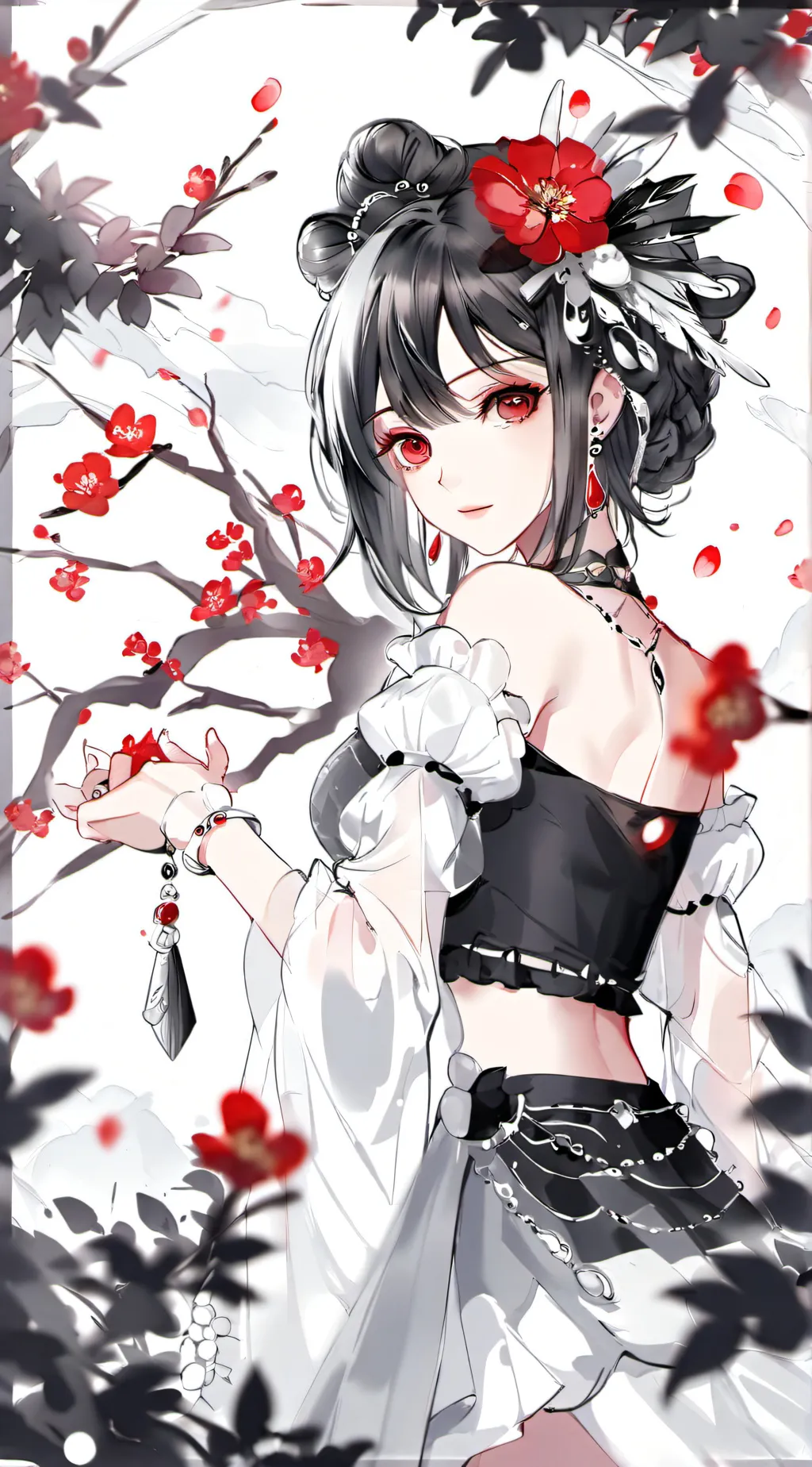 ai character: nekko fitma background