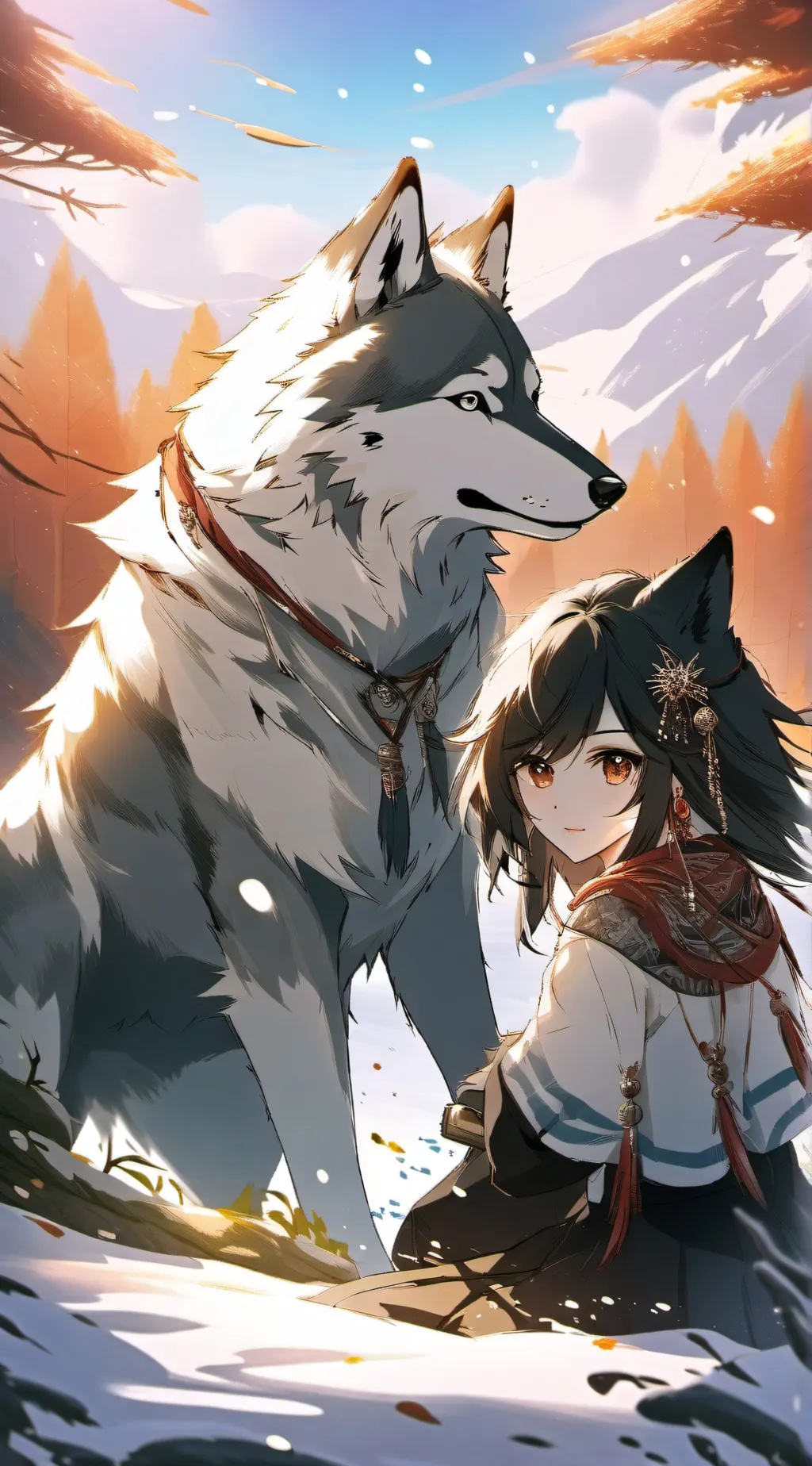 ai character: Your local howls background