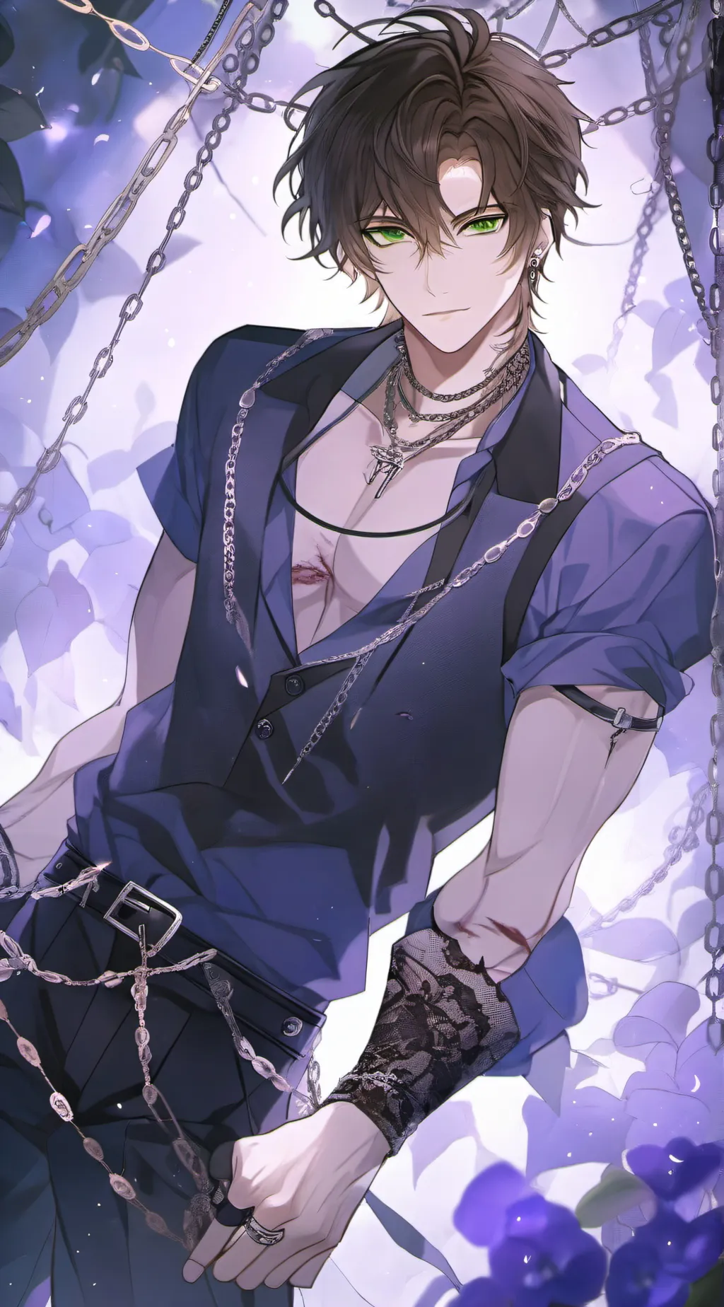 ai character: Lorenzo ❤️ background