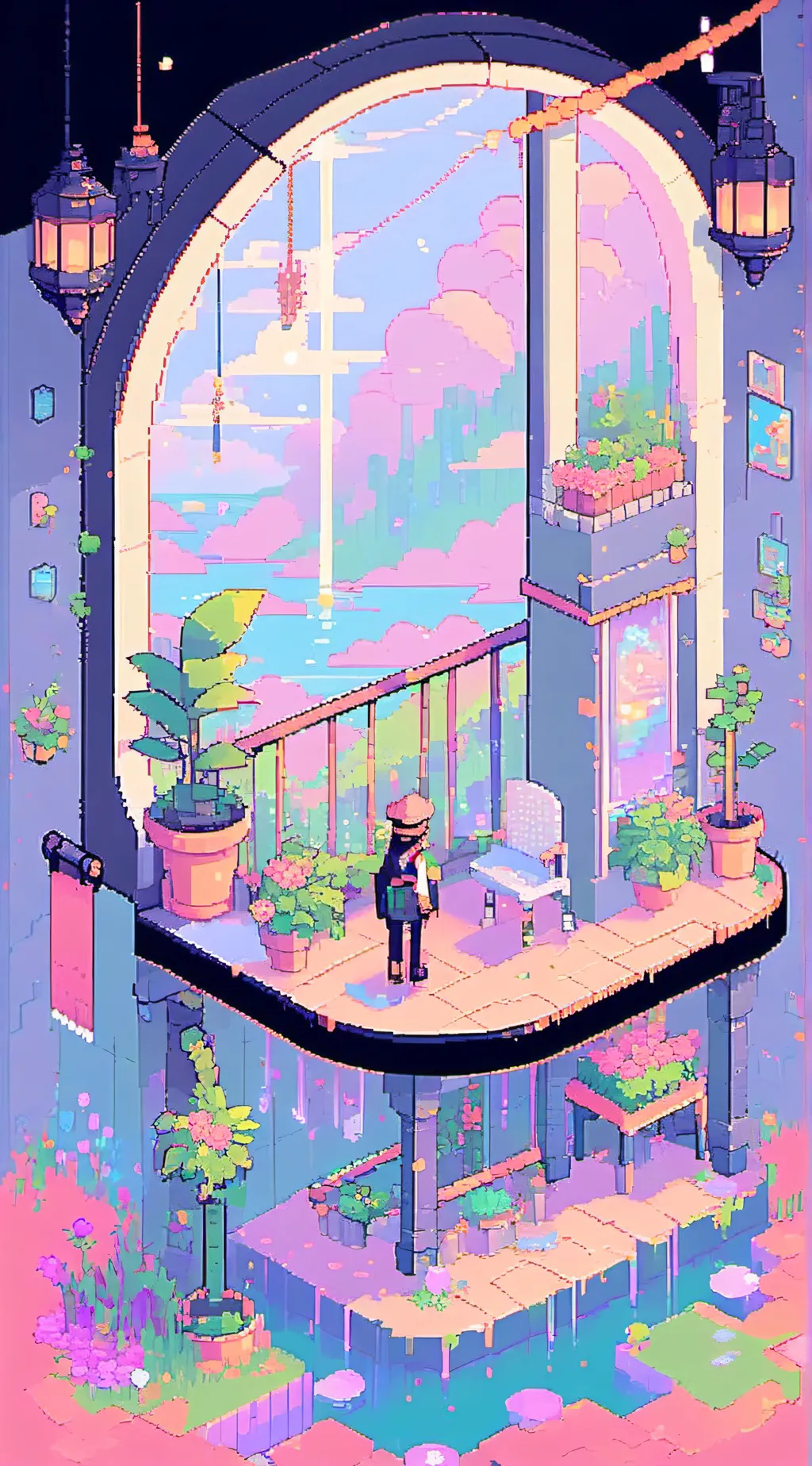 ai character: Lila background