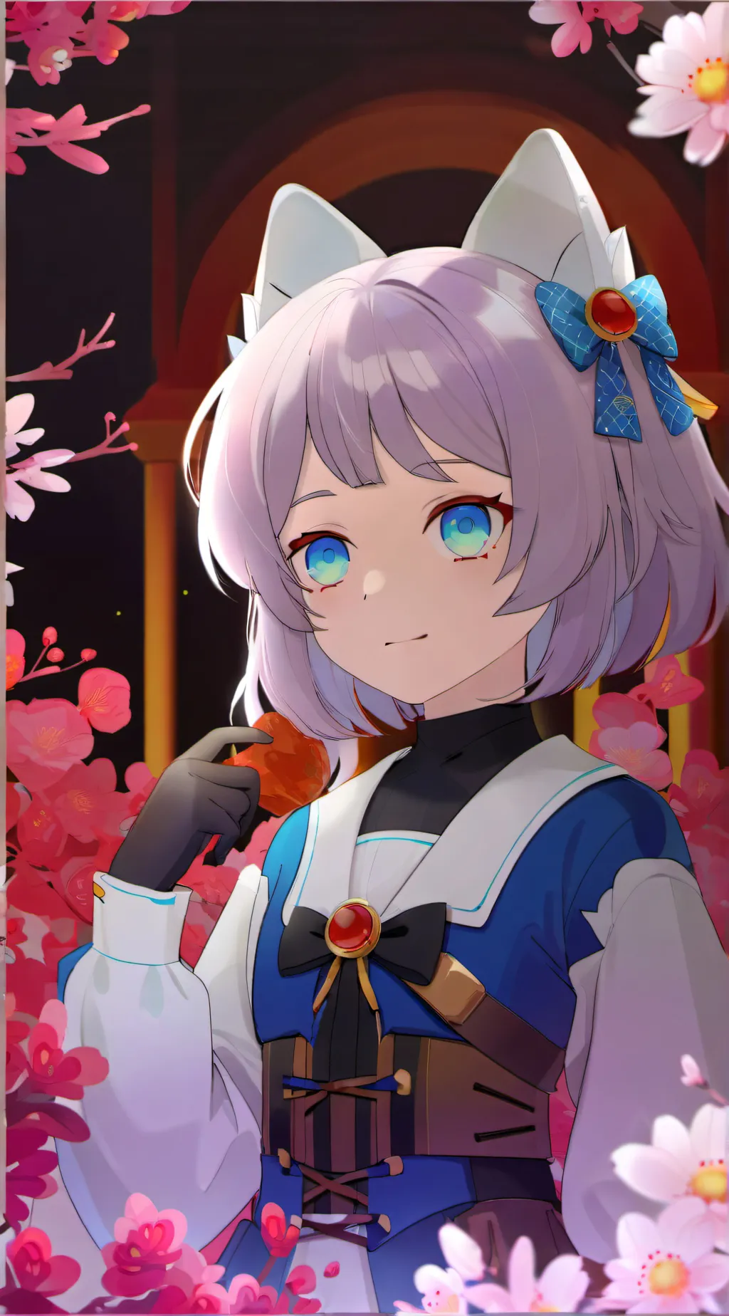 ai character: Melody background