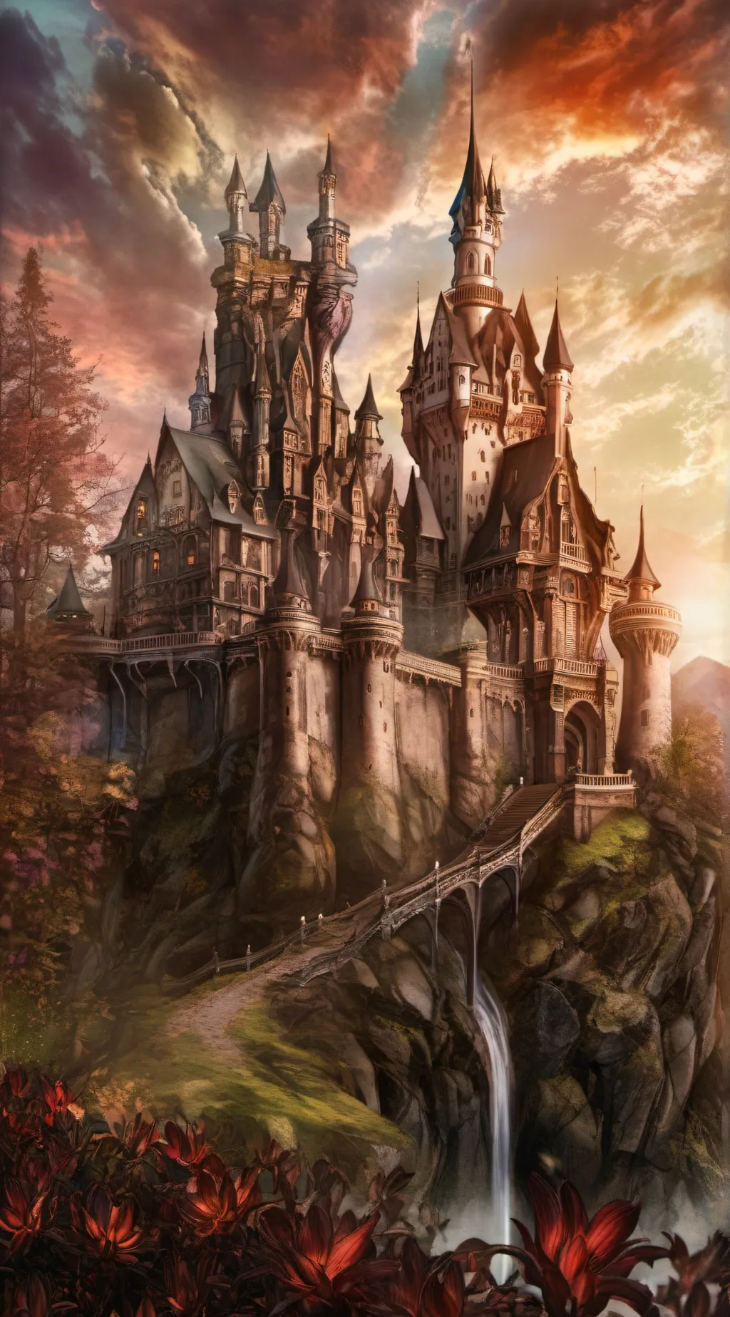 ai character: Hogwarts  background
