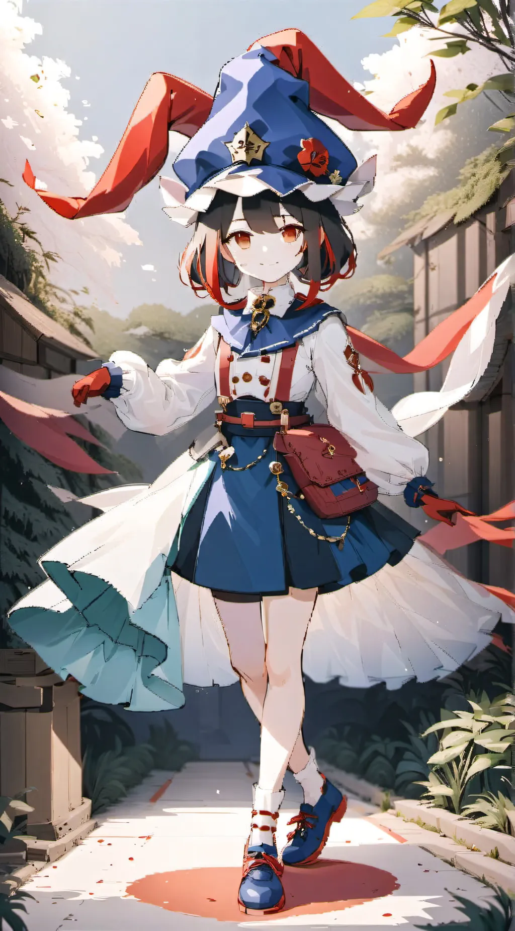 ai character: pomni background