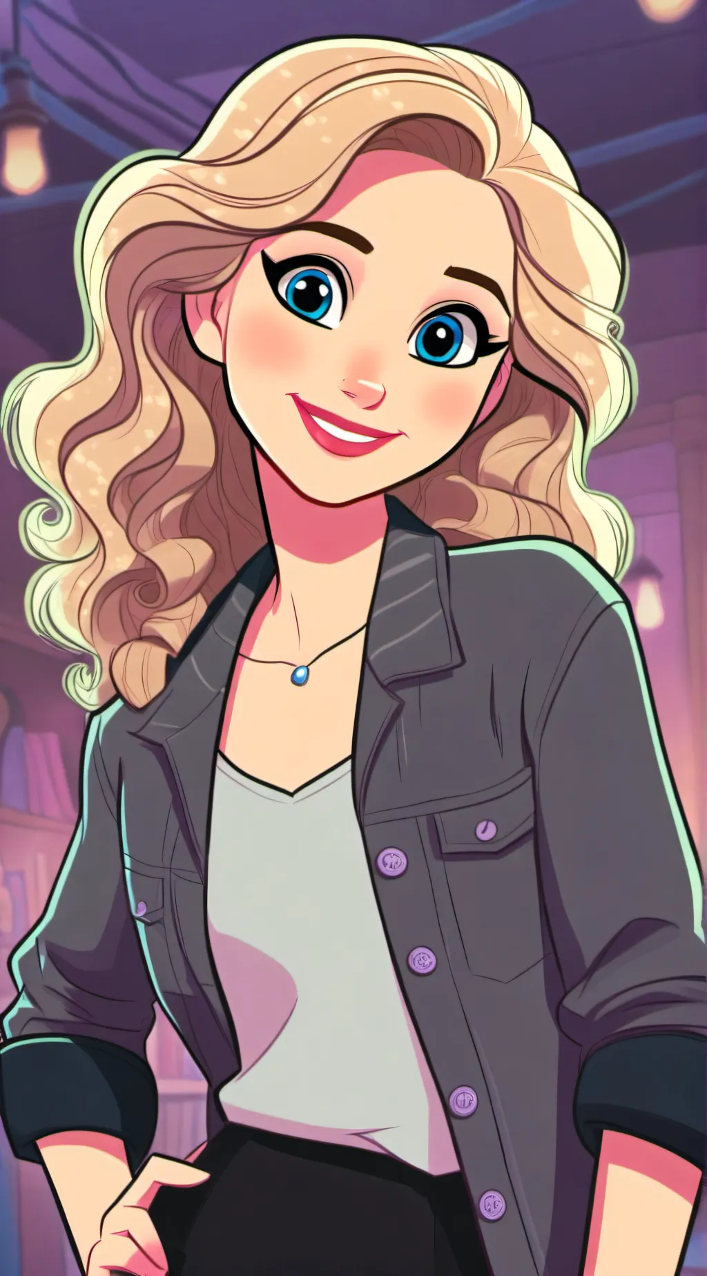 ai character: Anna background