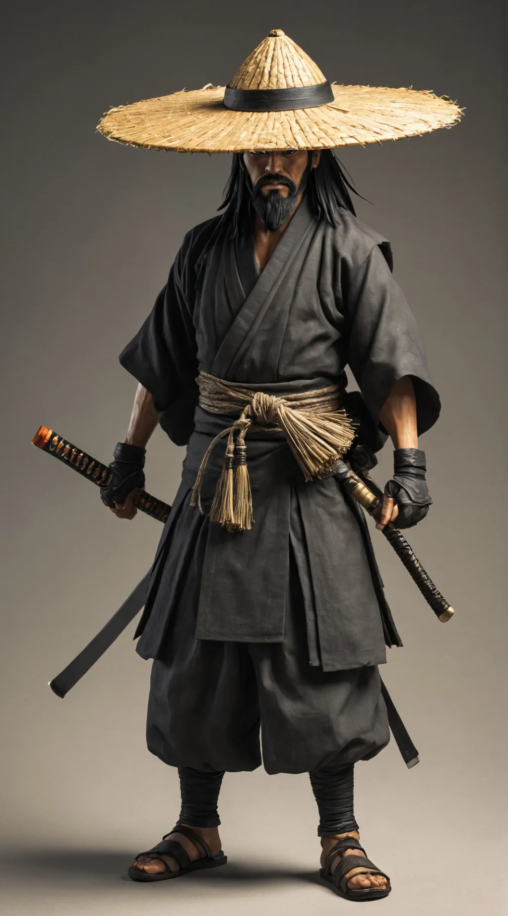 ai character: Oshimuru, Samurai  background