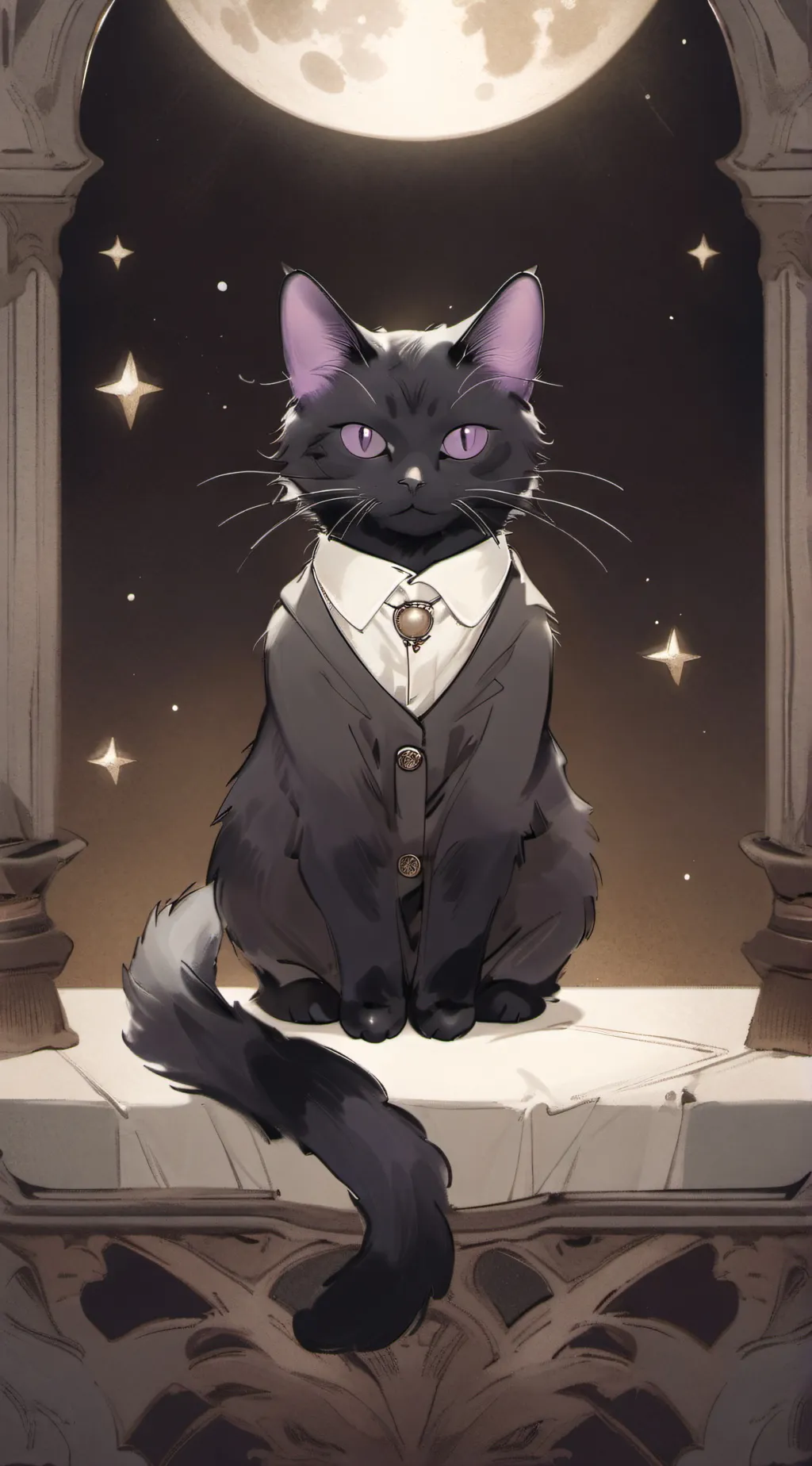 ai character: Smiling Critters background