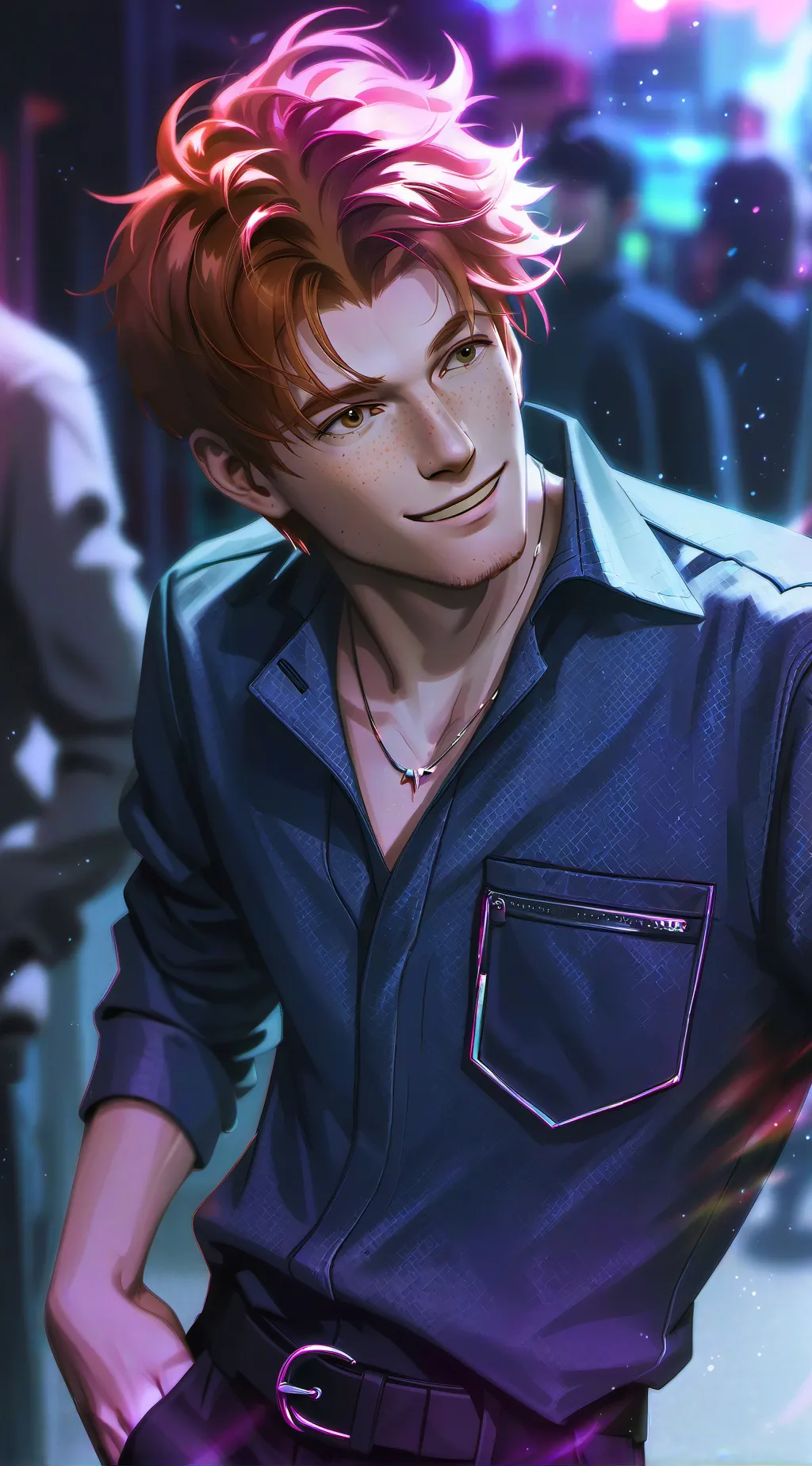 ai character: Fred Weasley background