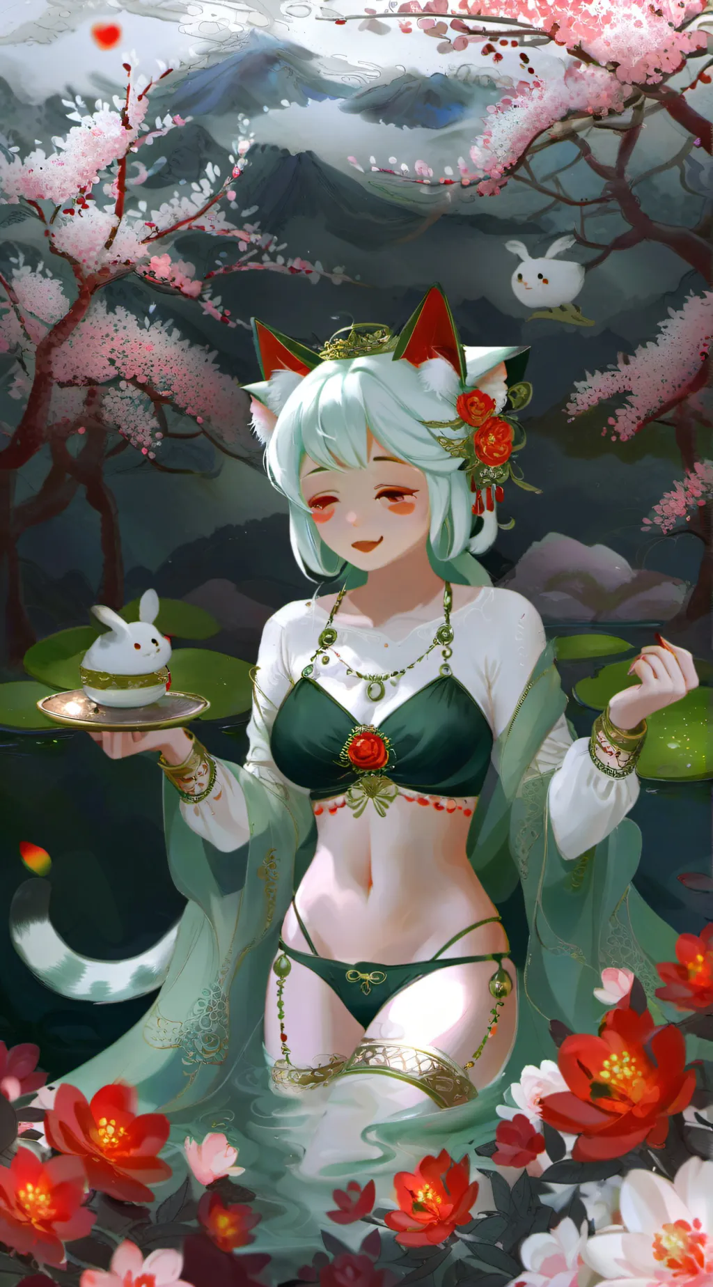 ai character: jasmine background