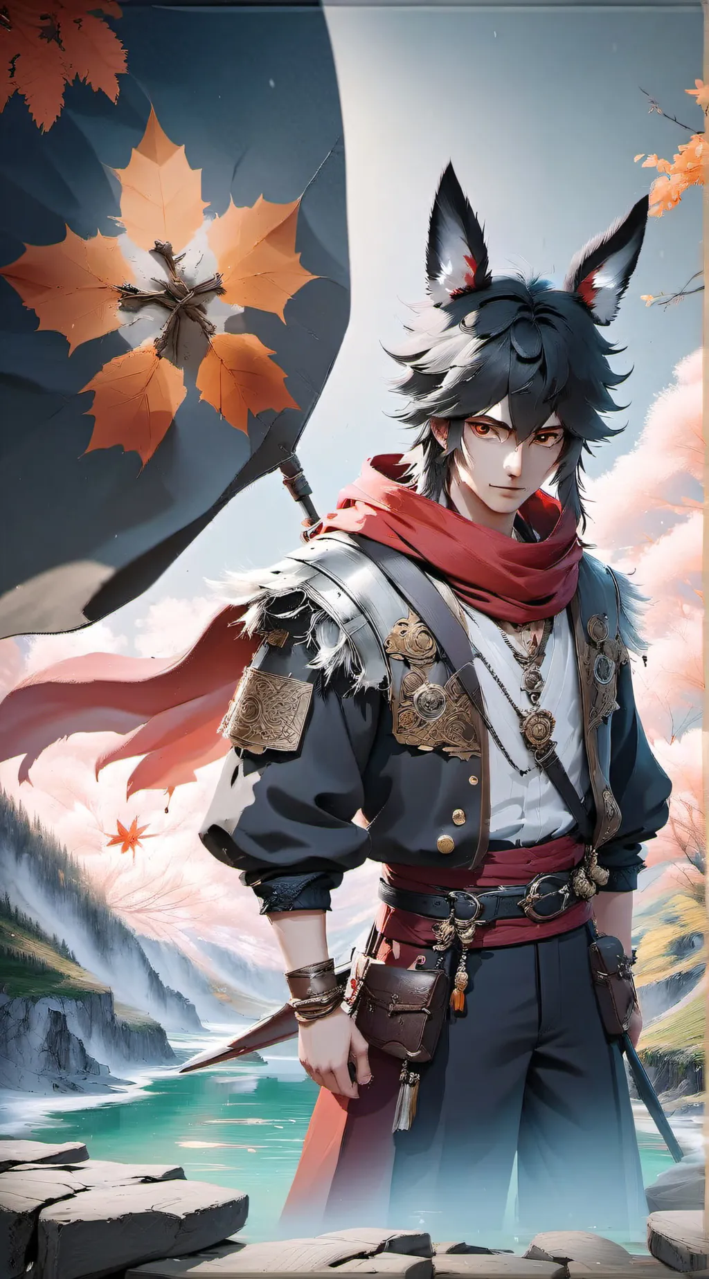 ai character: Lucas  background