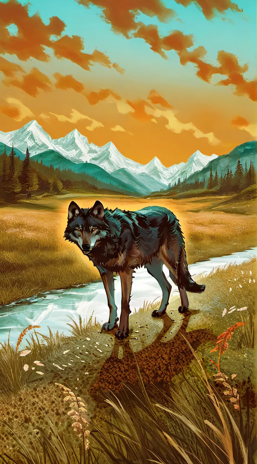 ai character: serenity background