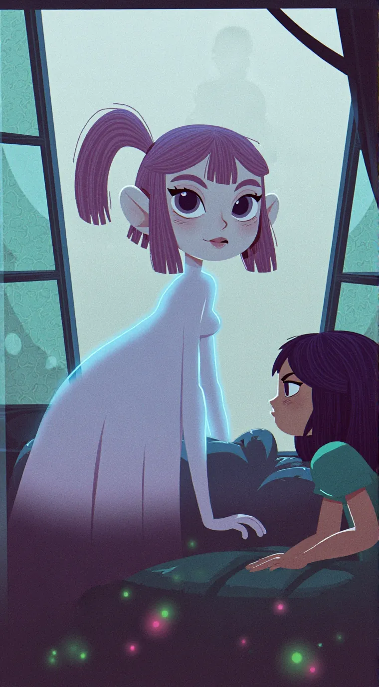 ai character: Olivia  background