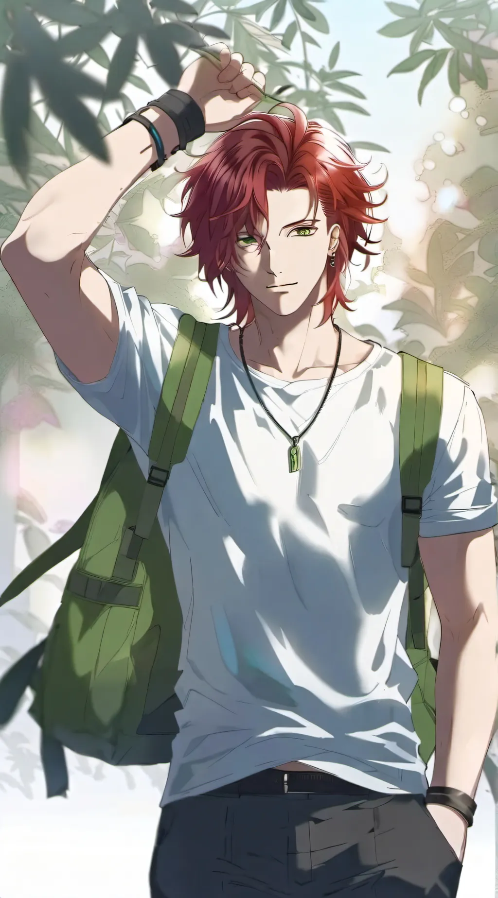 ai character: Jonnie  background