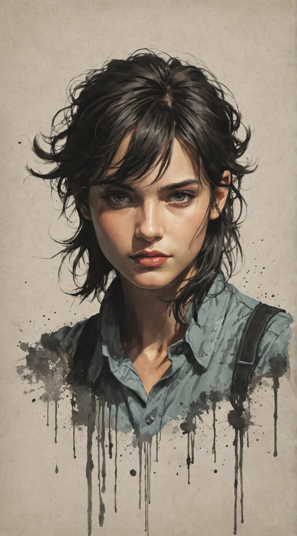 ai character: Jackie  background