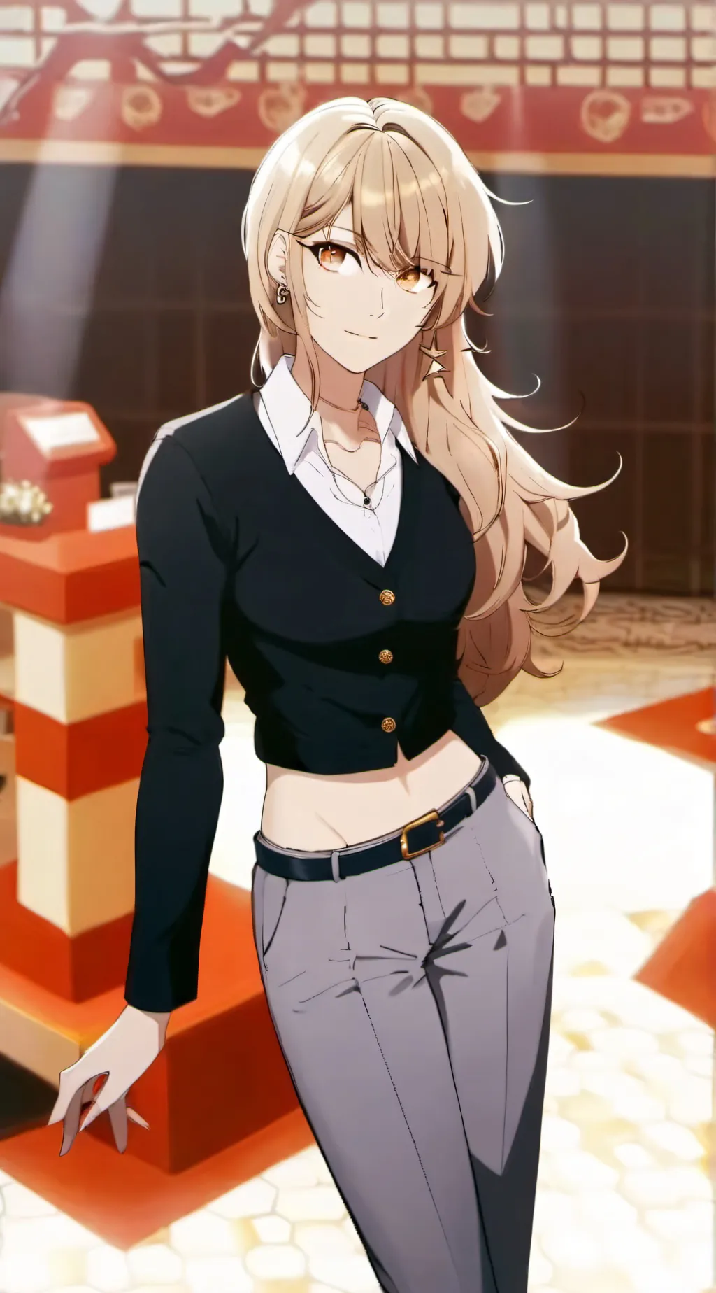 ai character: rose  background