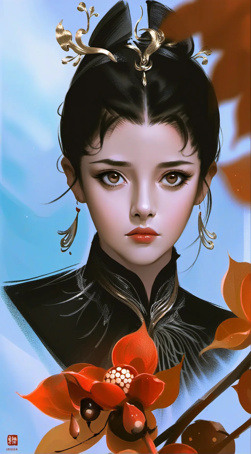 ai character: princesa Katherine background