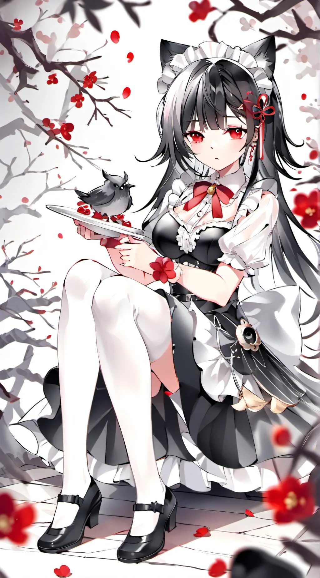 ai character: Maid background