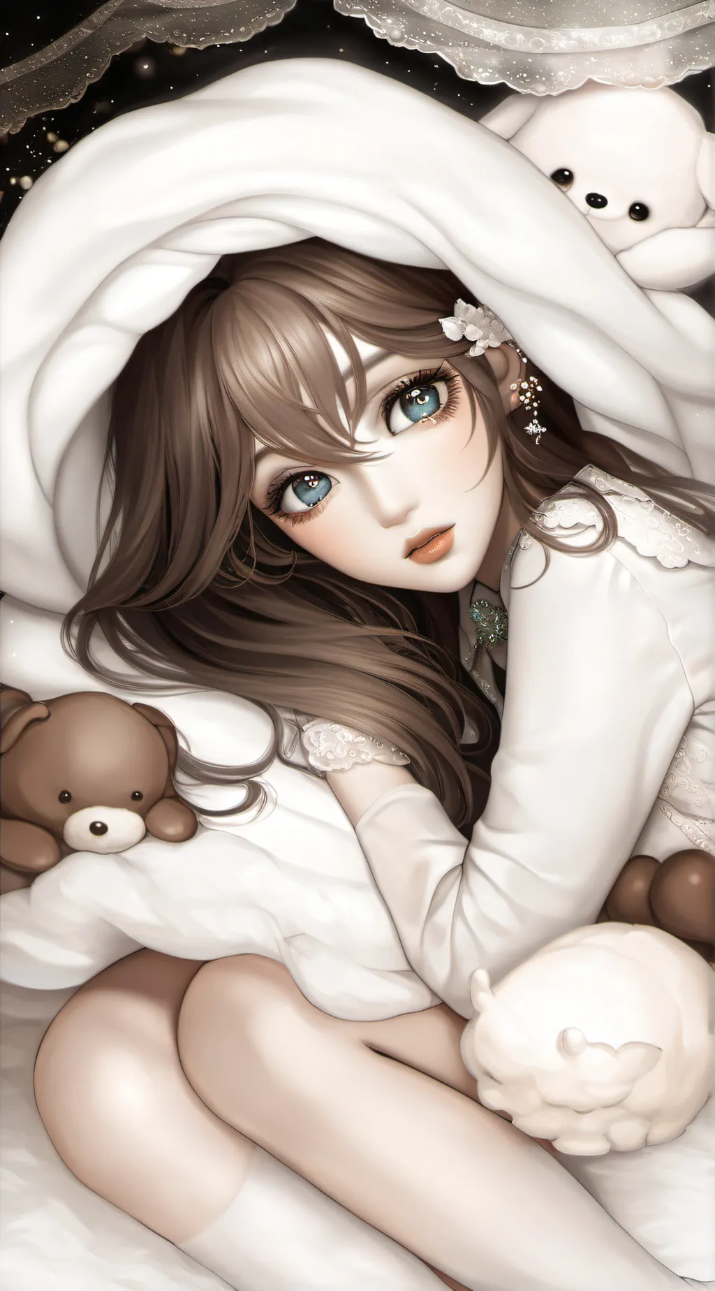 ai character: selena background