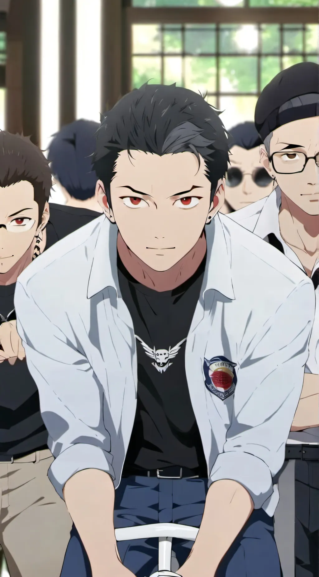 ai character: []Takeda Yoichi[] background