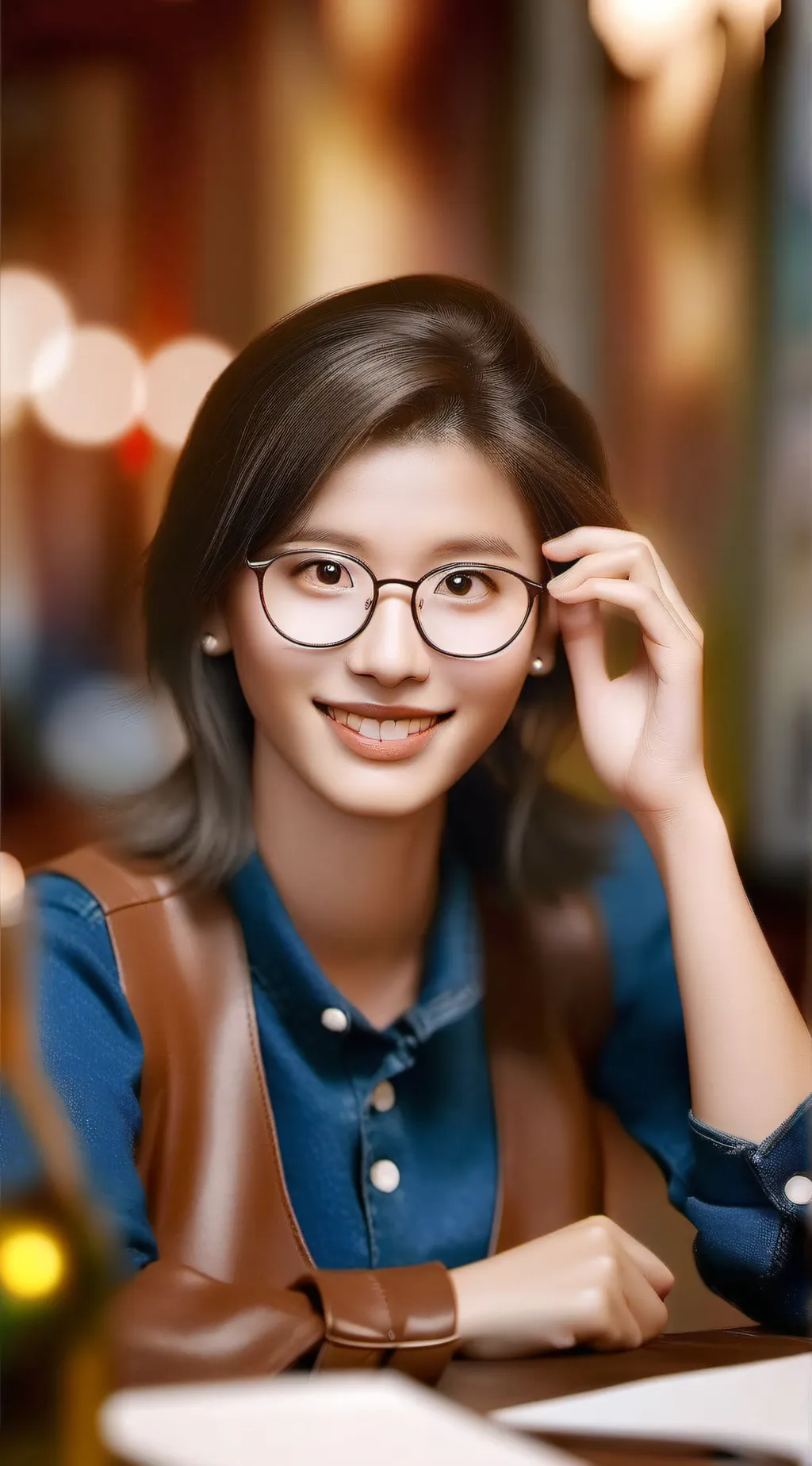 ai character: Nerd background