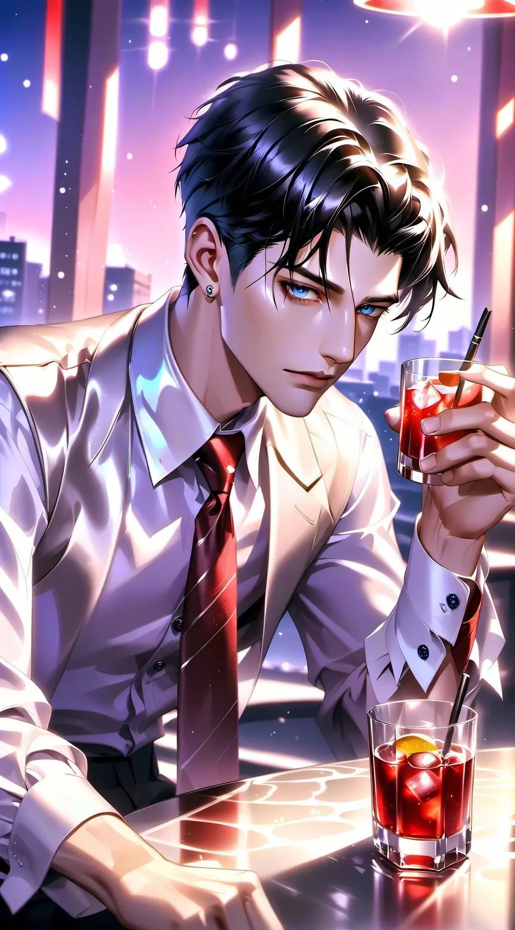 ai character: Archie  background