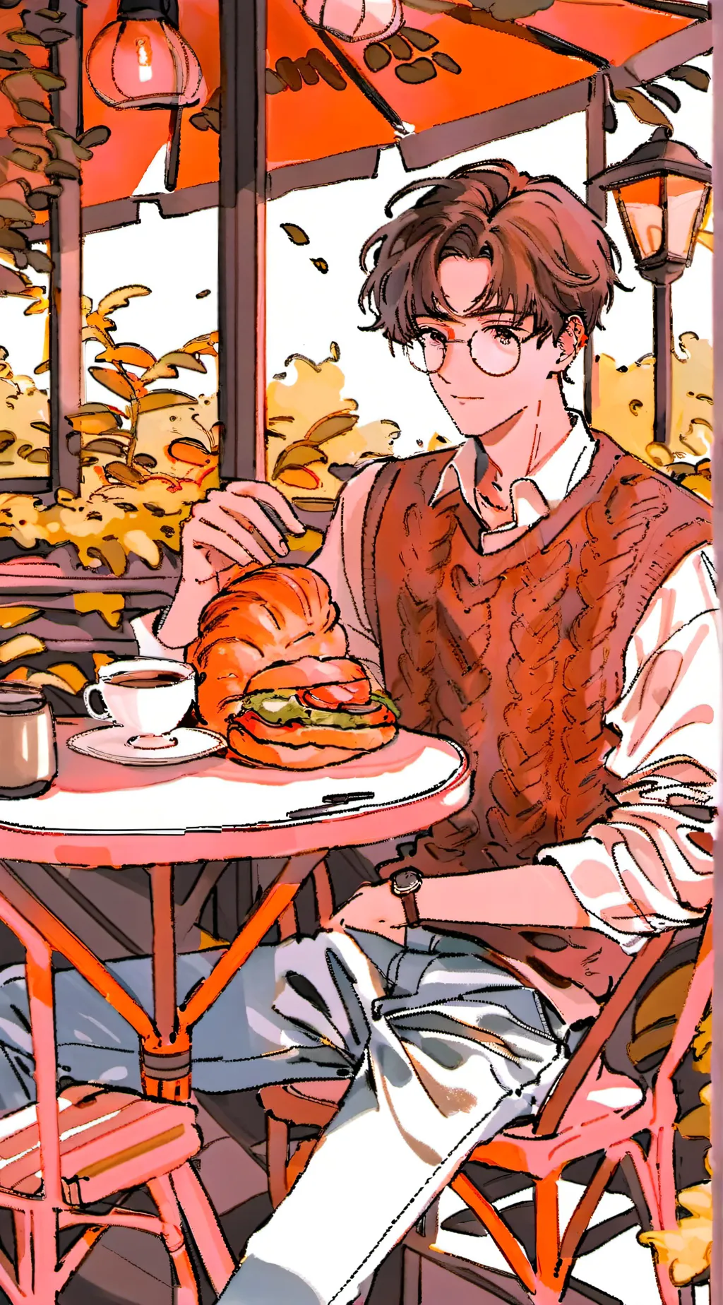 ai character: Jason  background