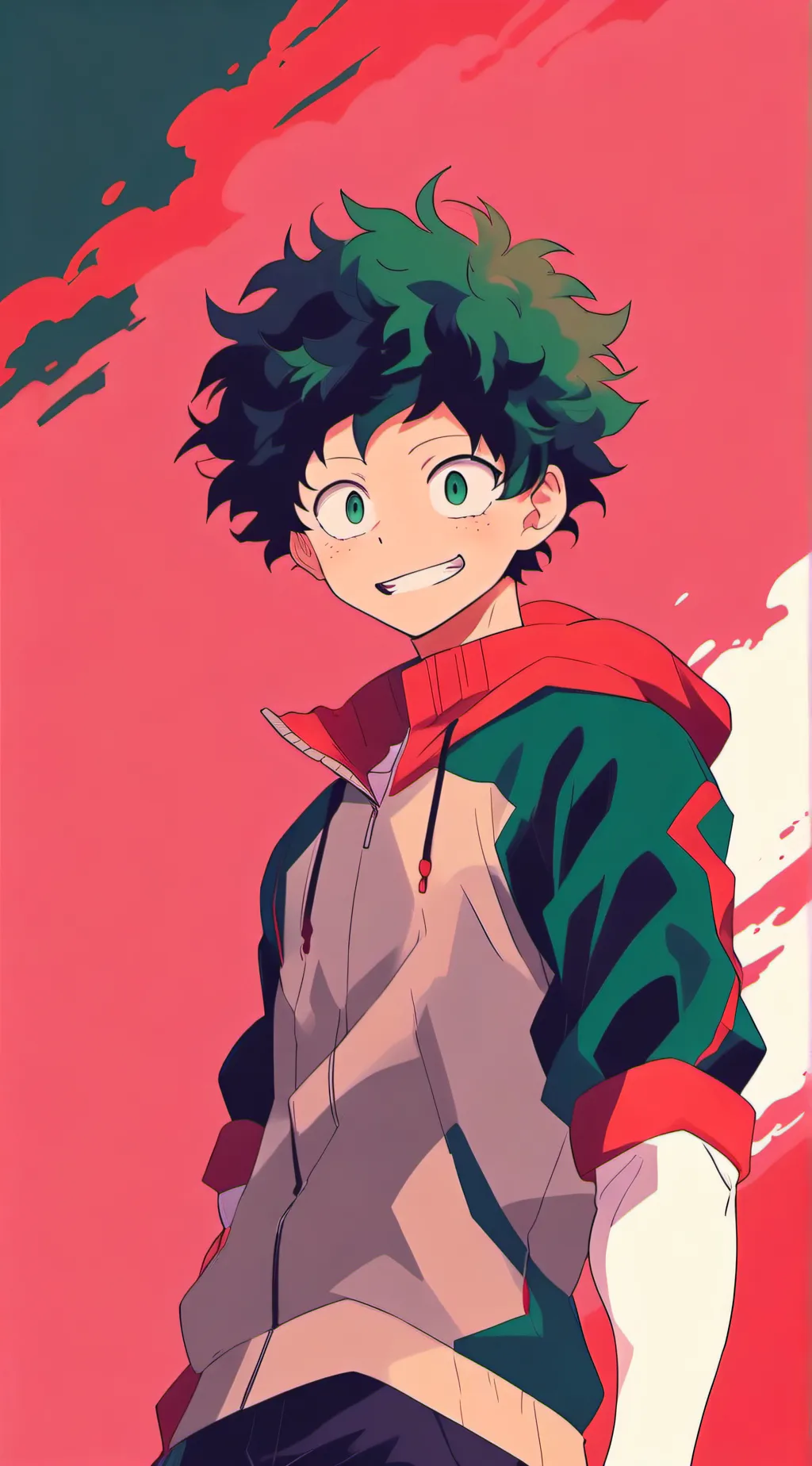 ai character: Deku background