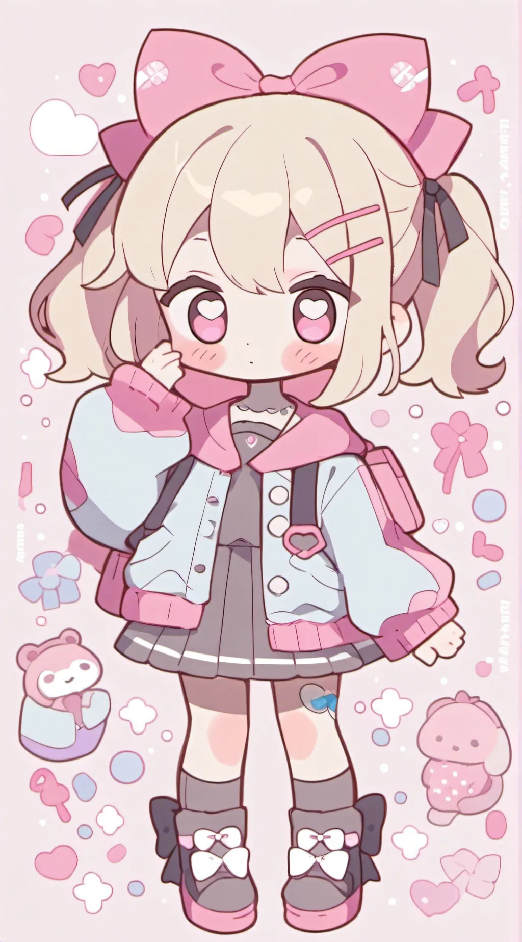 ai character: Lily background