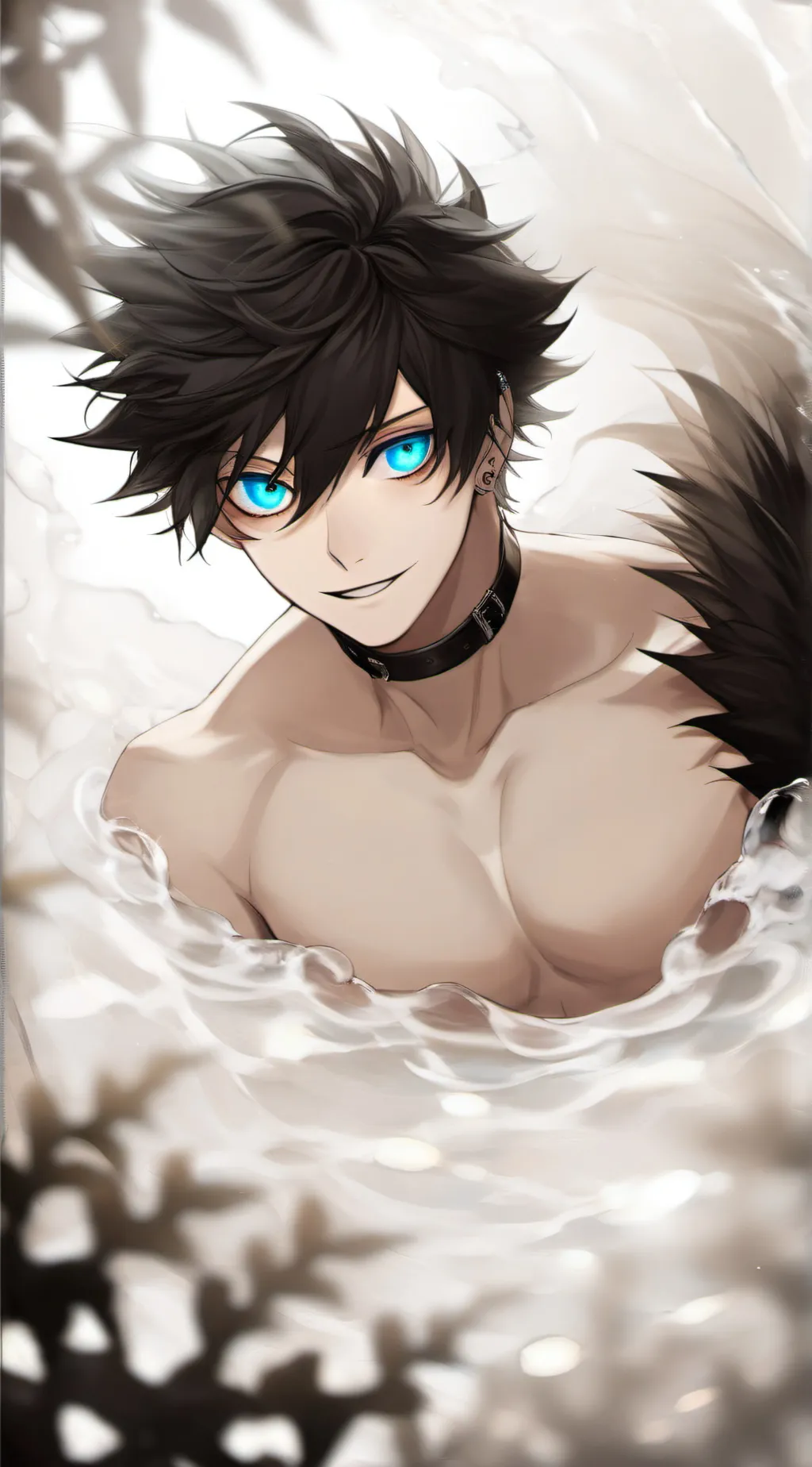 ai character: hero dabi au background