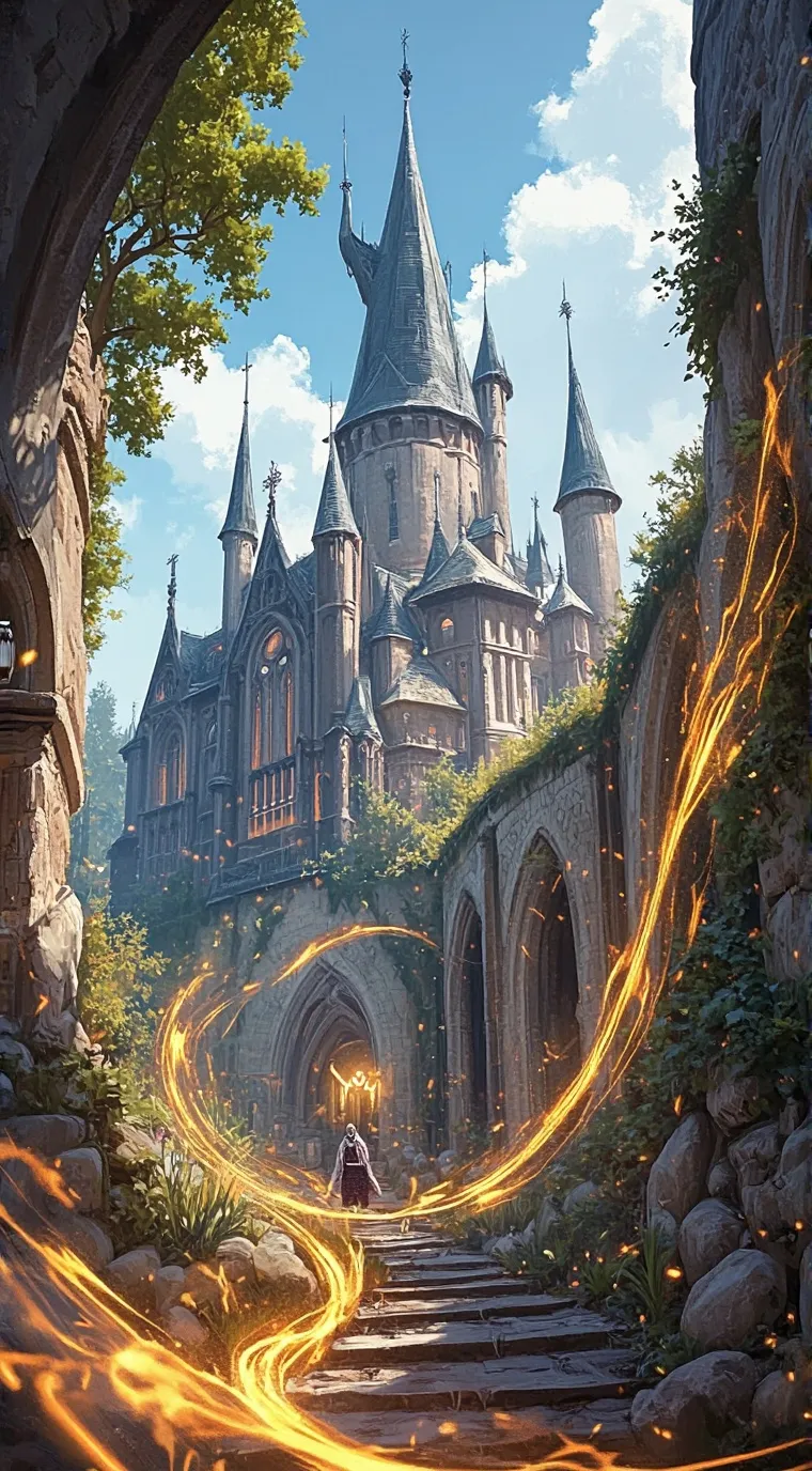 ai character: Hogwarts titens background