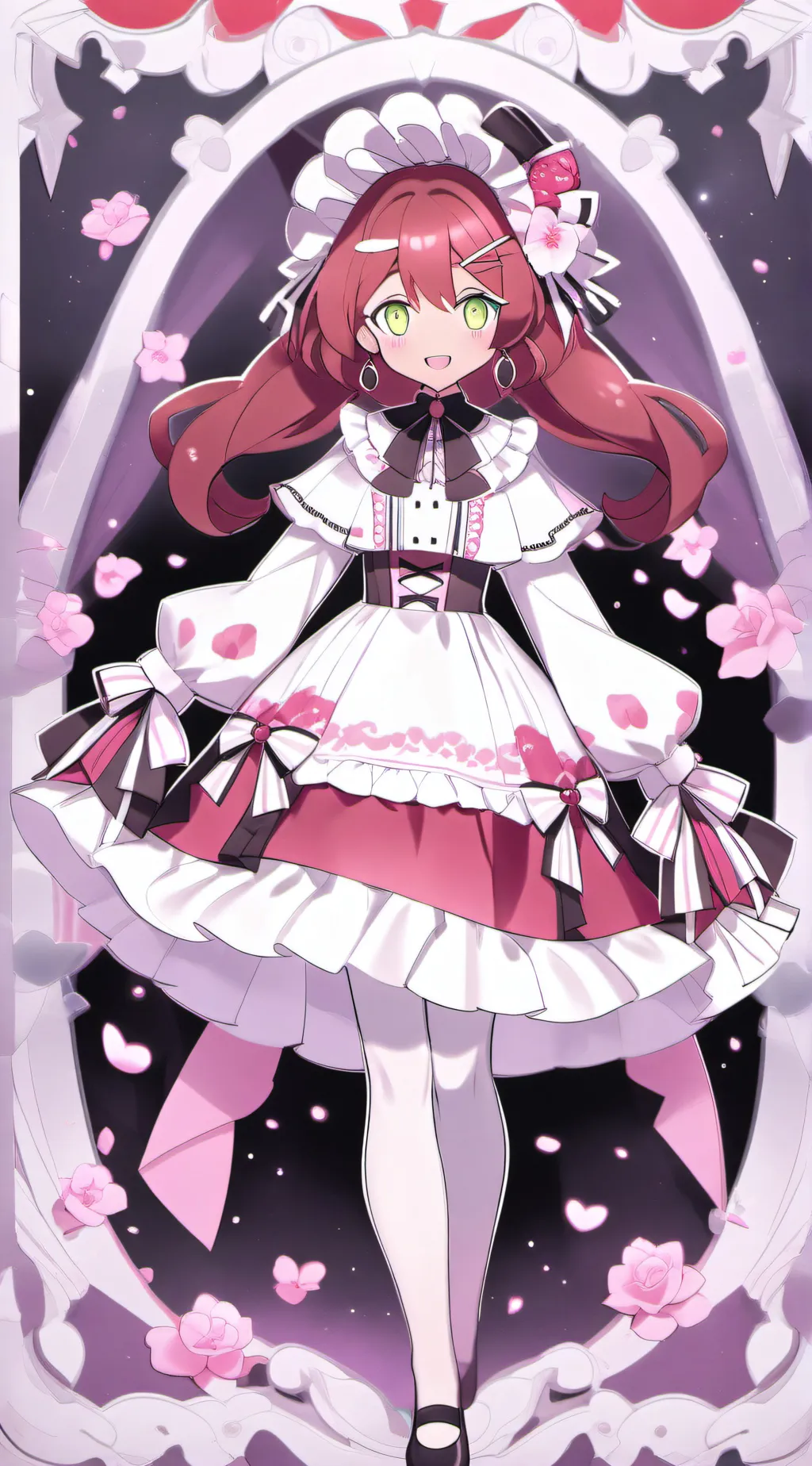 ai character: Torah Emerald  background