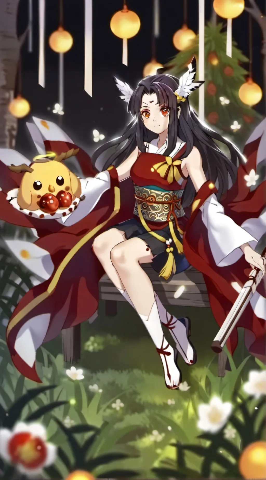 ai character: Kokupuffs but u s- background