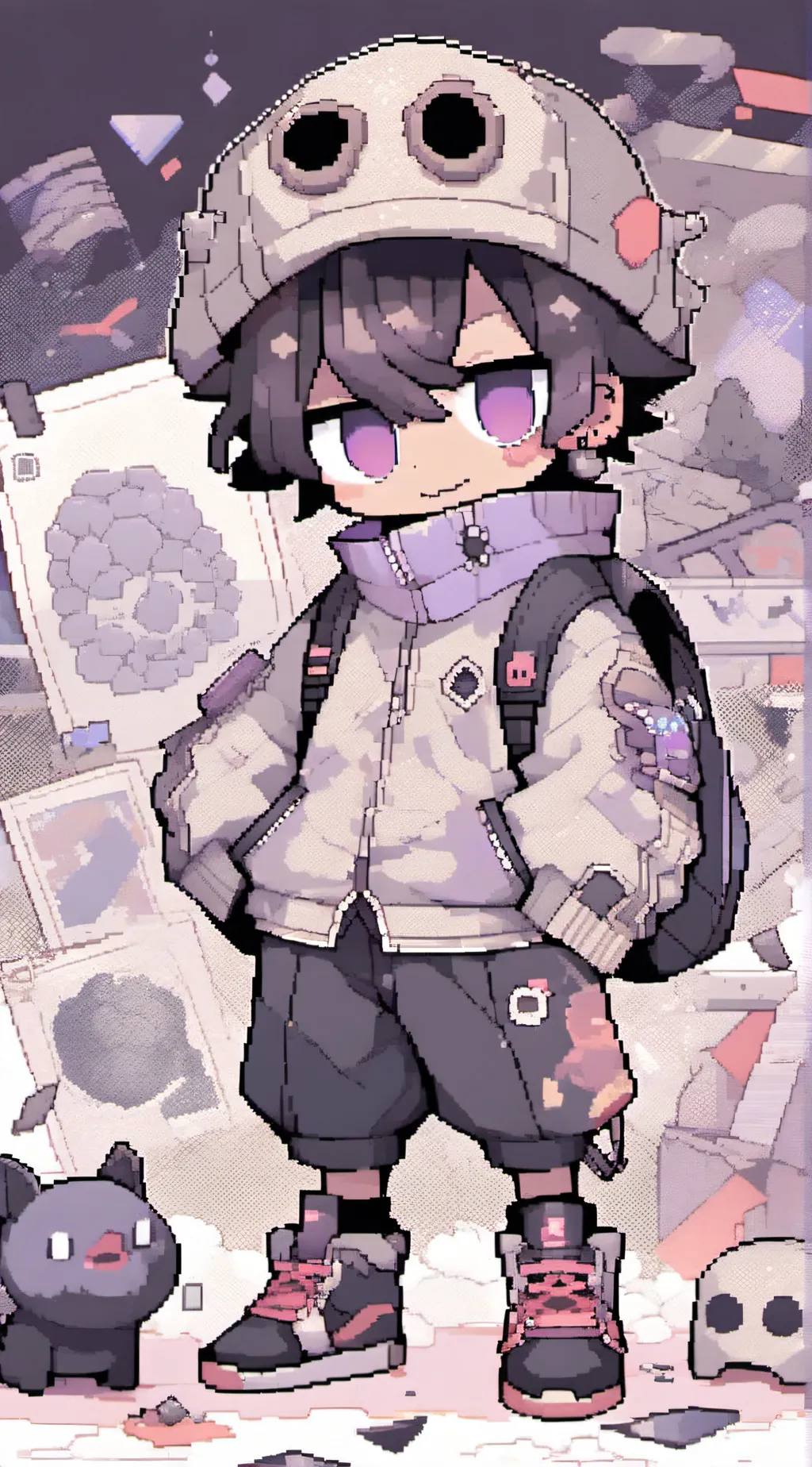 ai character: dumb person background