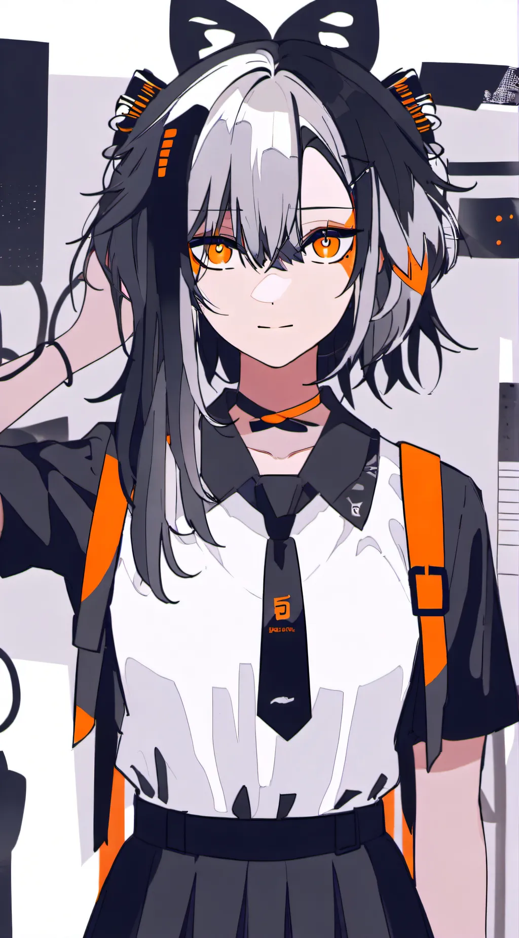 ai character: mha invasión z background