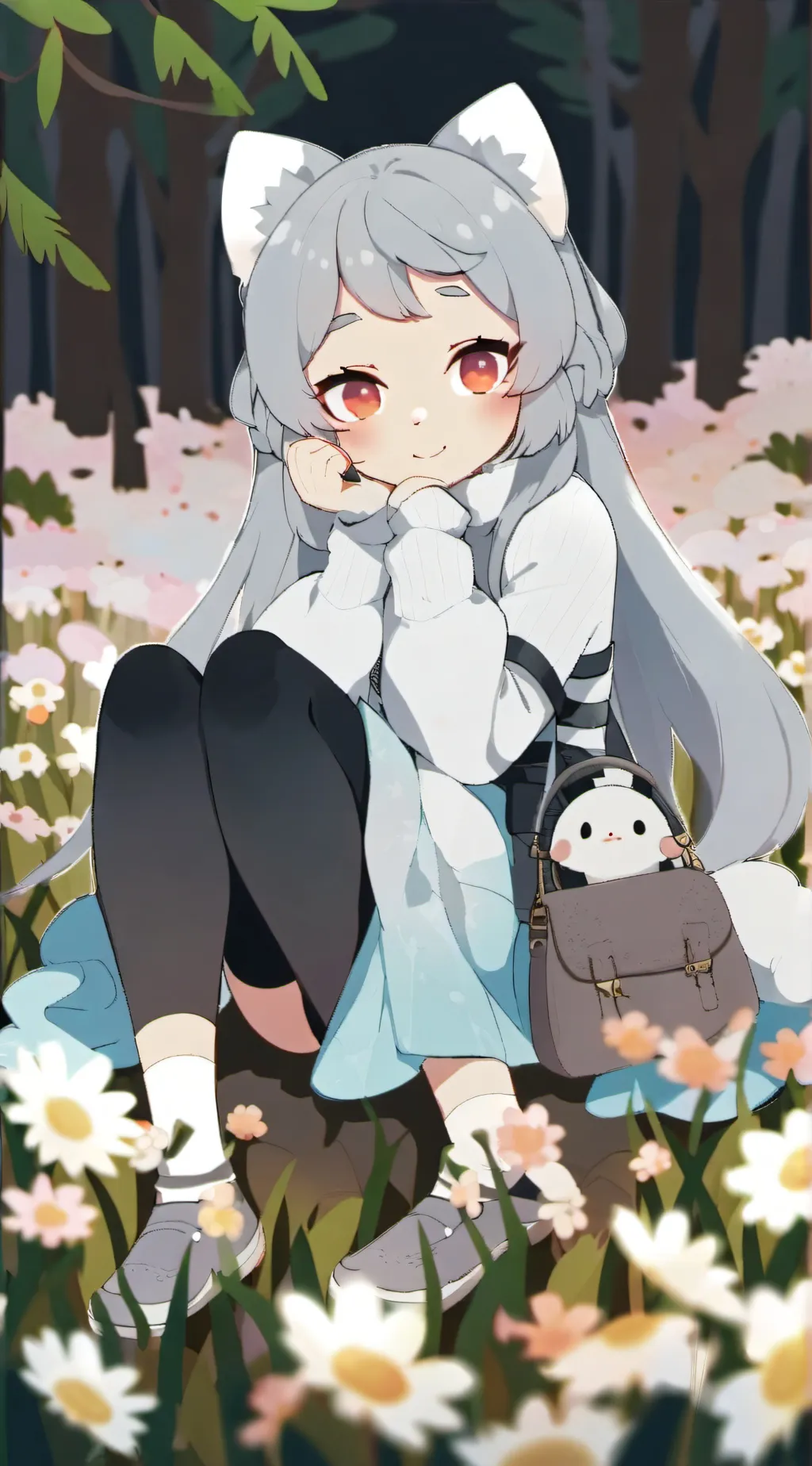 ai character: genshin impact  background